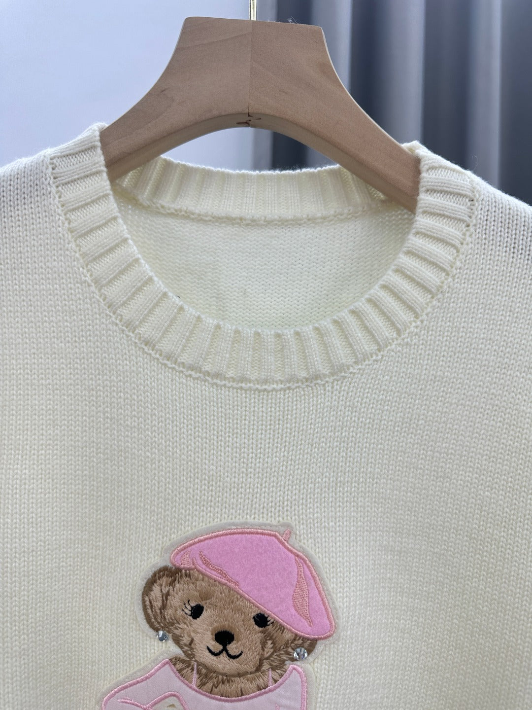 Ralph Lau** Bear Apricot Sweater