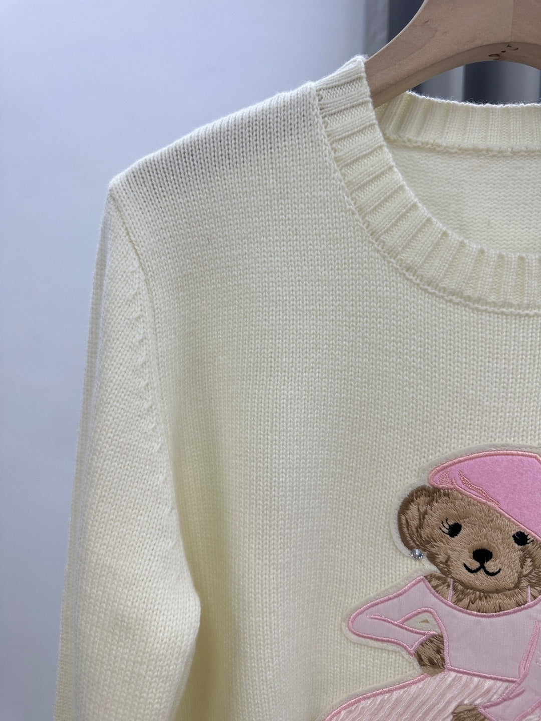 Ralph Lau** Bear Apricot Sweater