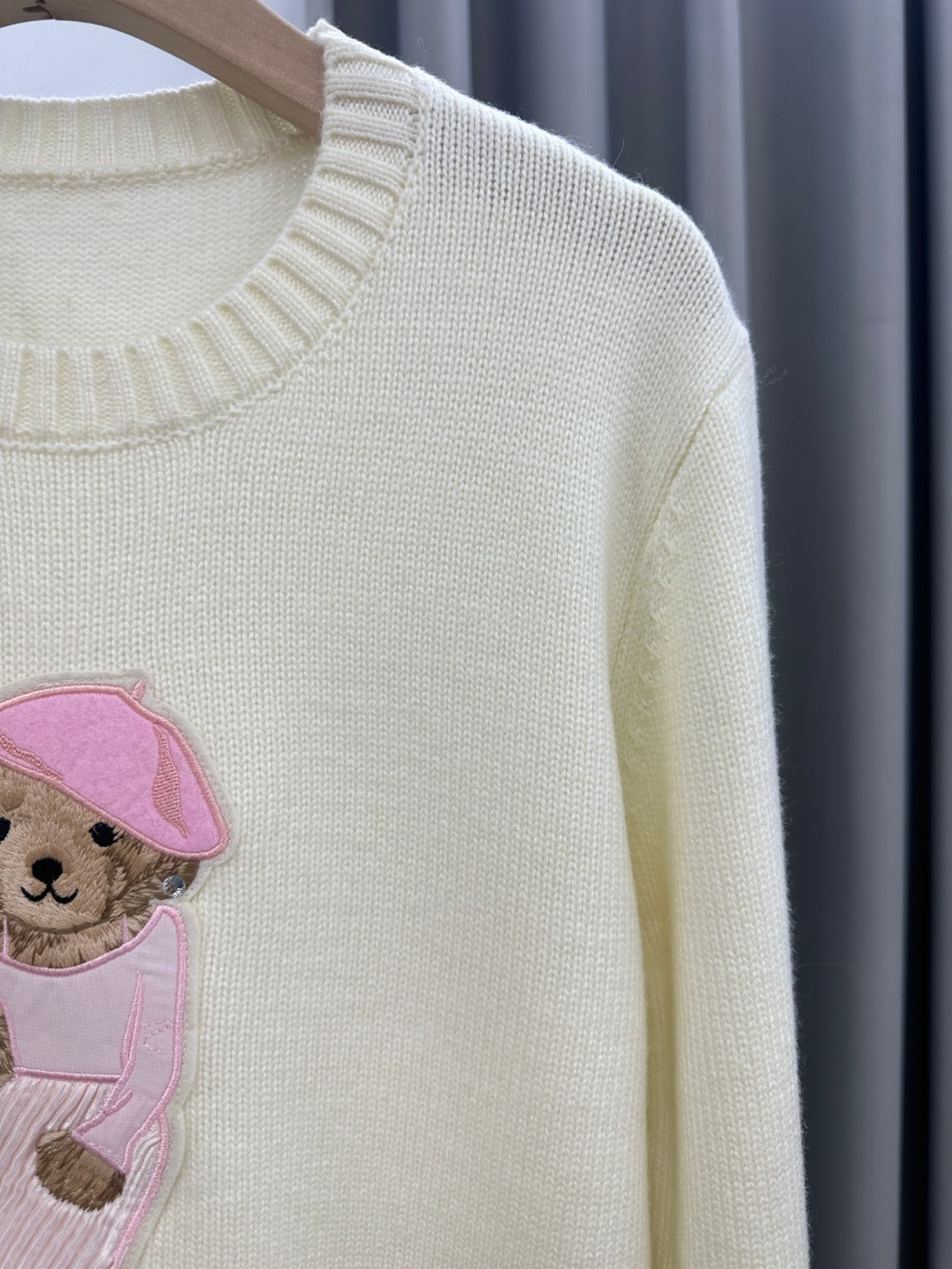 Ralph Lau** Bear Apricot Sweater