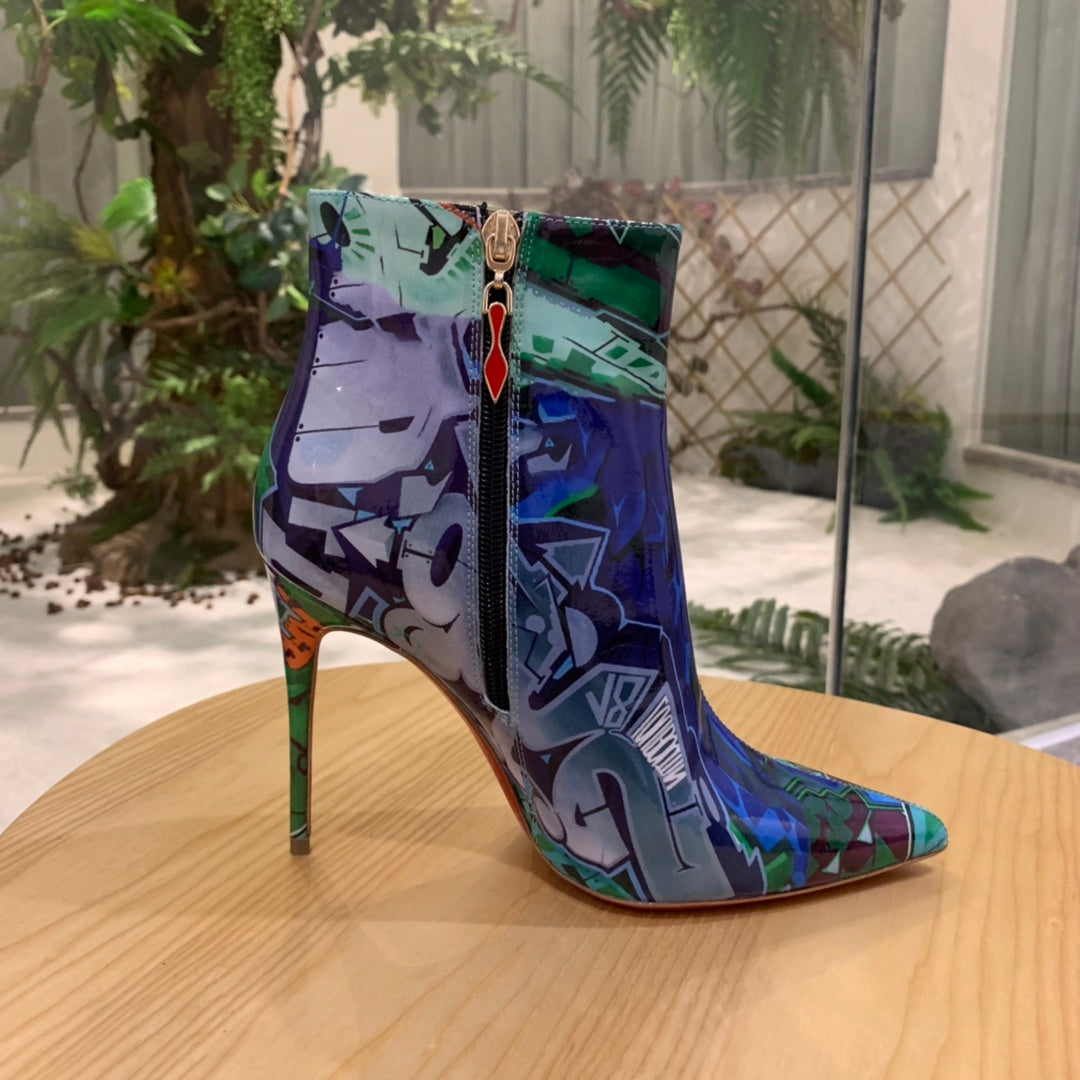 Christi** Loubout** new latest printed leather VIP1:1