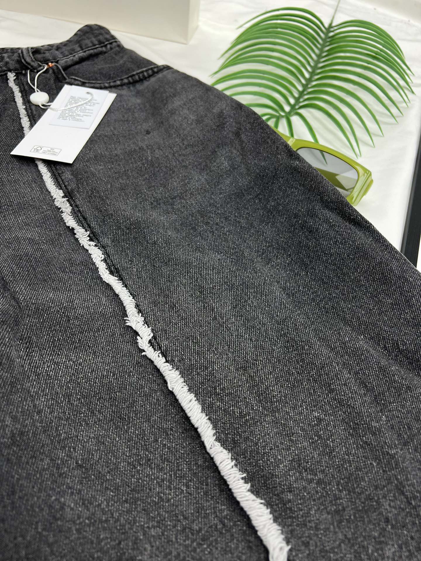 MM6 loose denim trousers