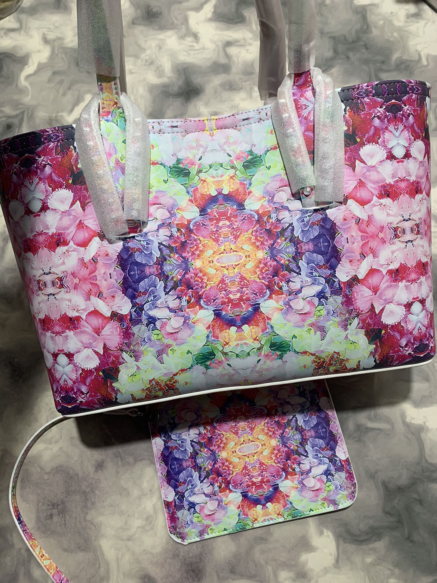 Christi** Loubout** New Flower Shoulder Bag