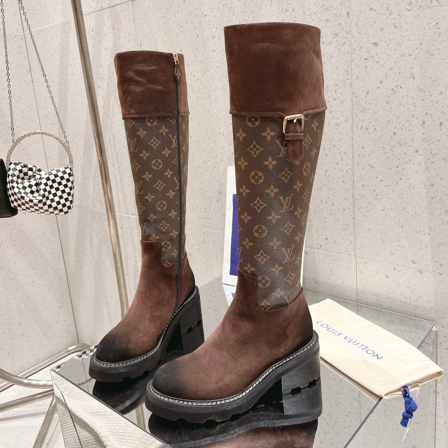 Louis Vuitton new 2025 new style high quality VIP1:1 long boots