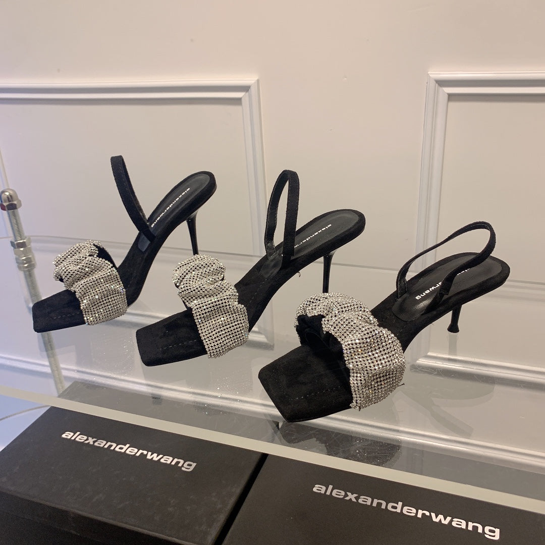 Alexander · ** pointed high heel sandals