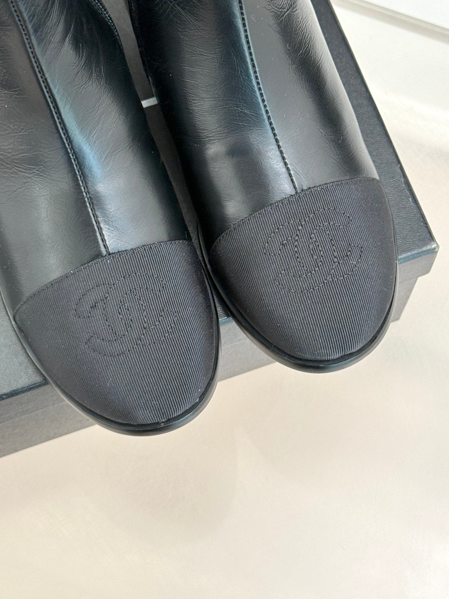 CHANE*｜Chanel classic autumn and winter double C color matching snow boots VIP 1:1