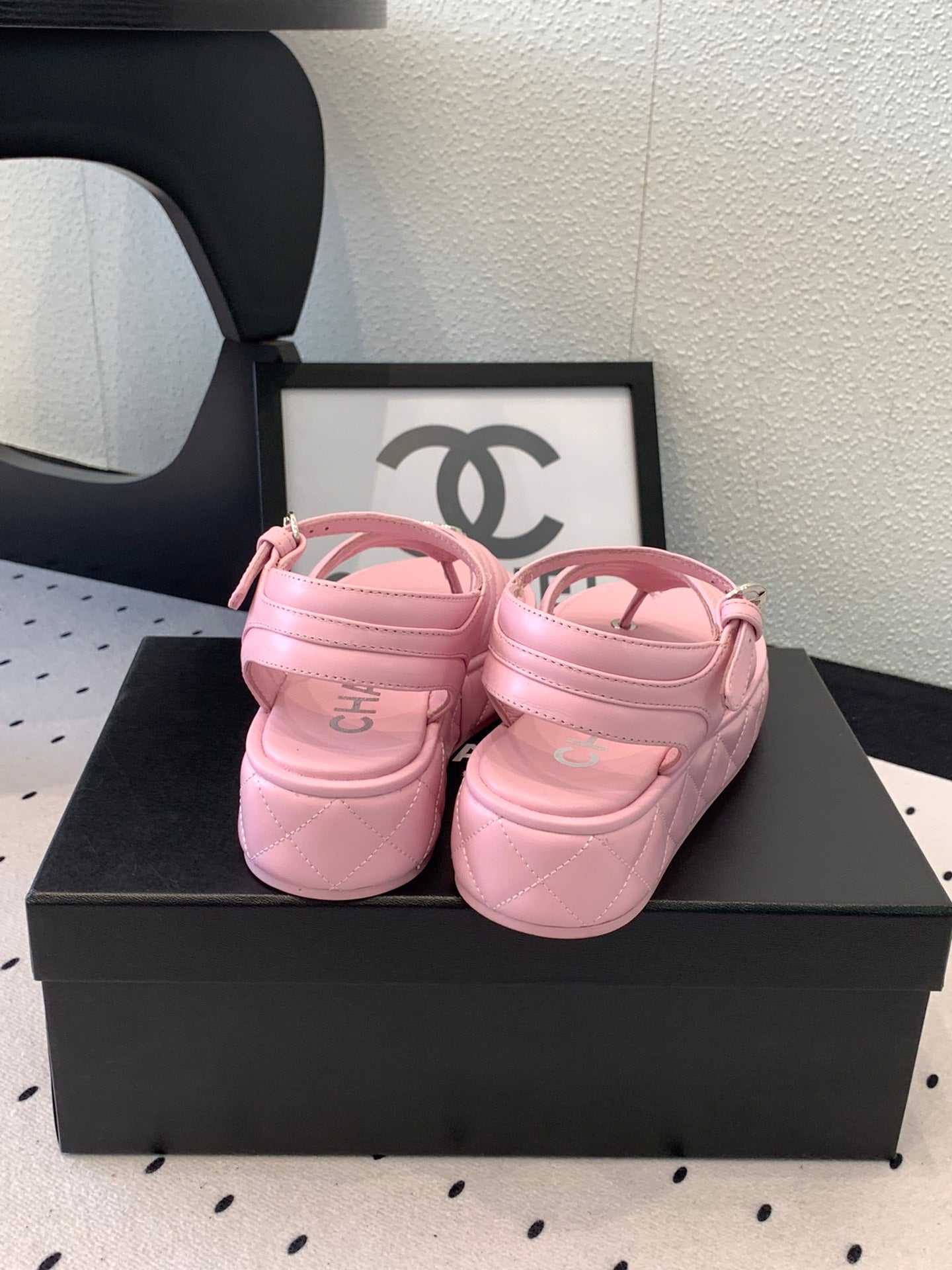 Early Spring Platform Sandals CHANE*｜VIP1:1