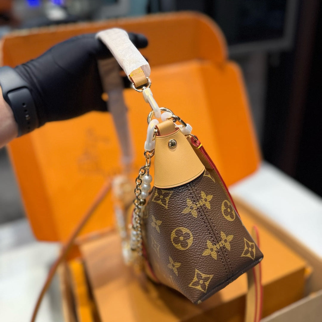 Classic monogram canvas shoulder bag