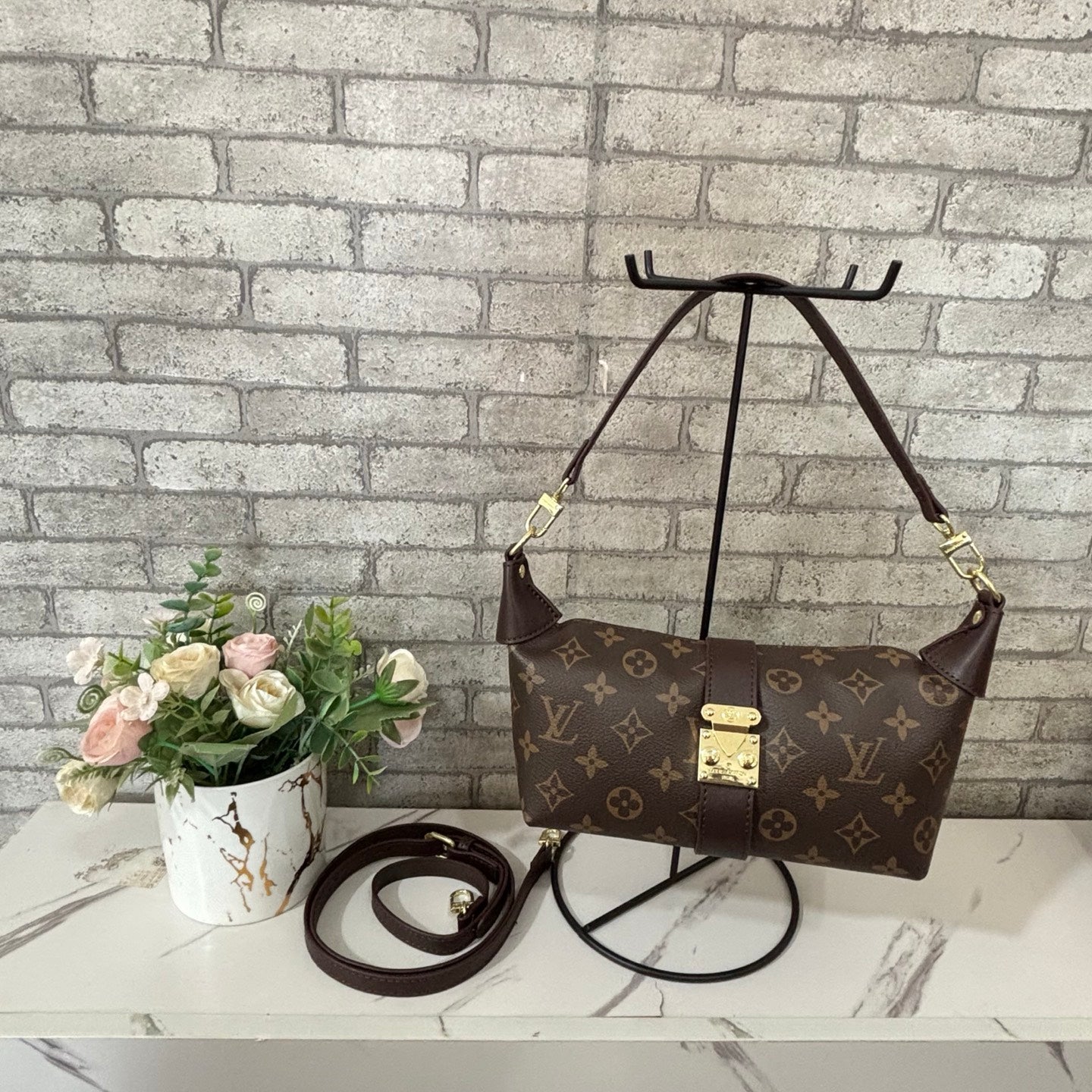 New classic monogram handbag