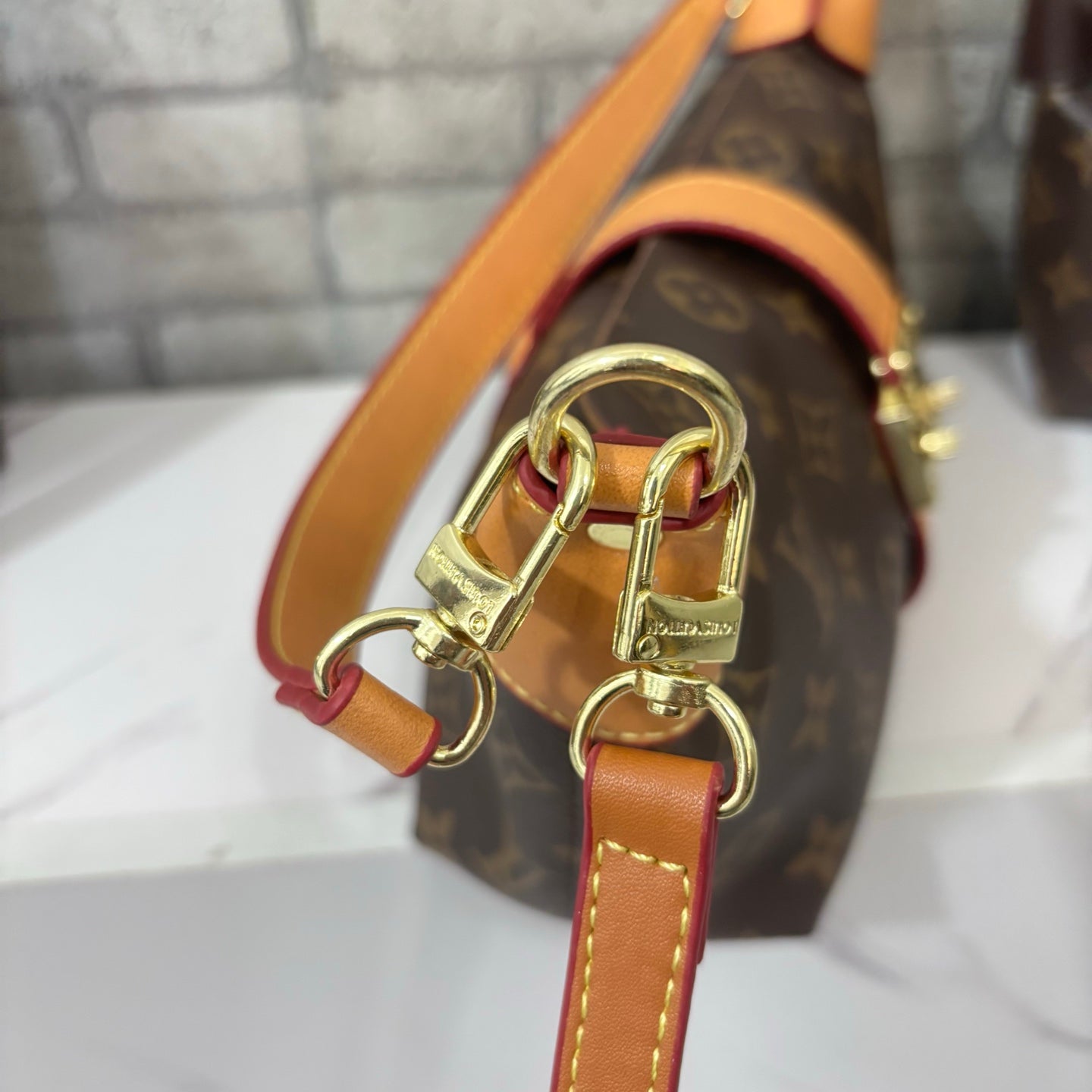 New classic monogram handbag