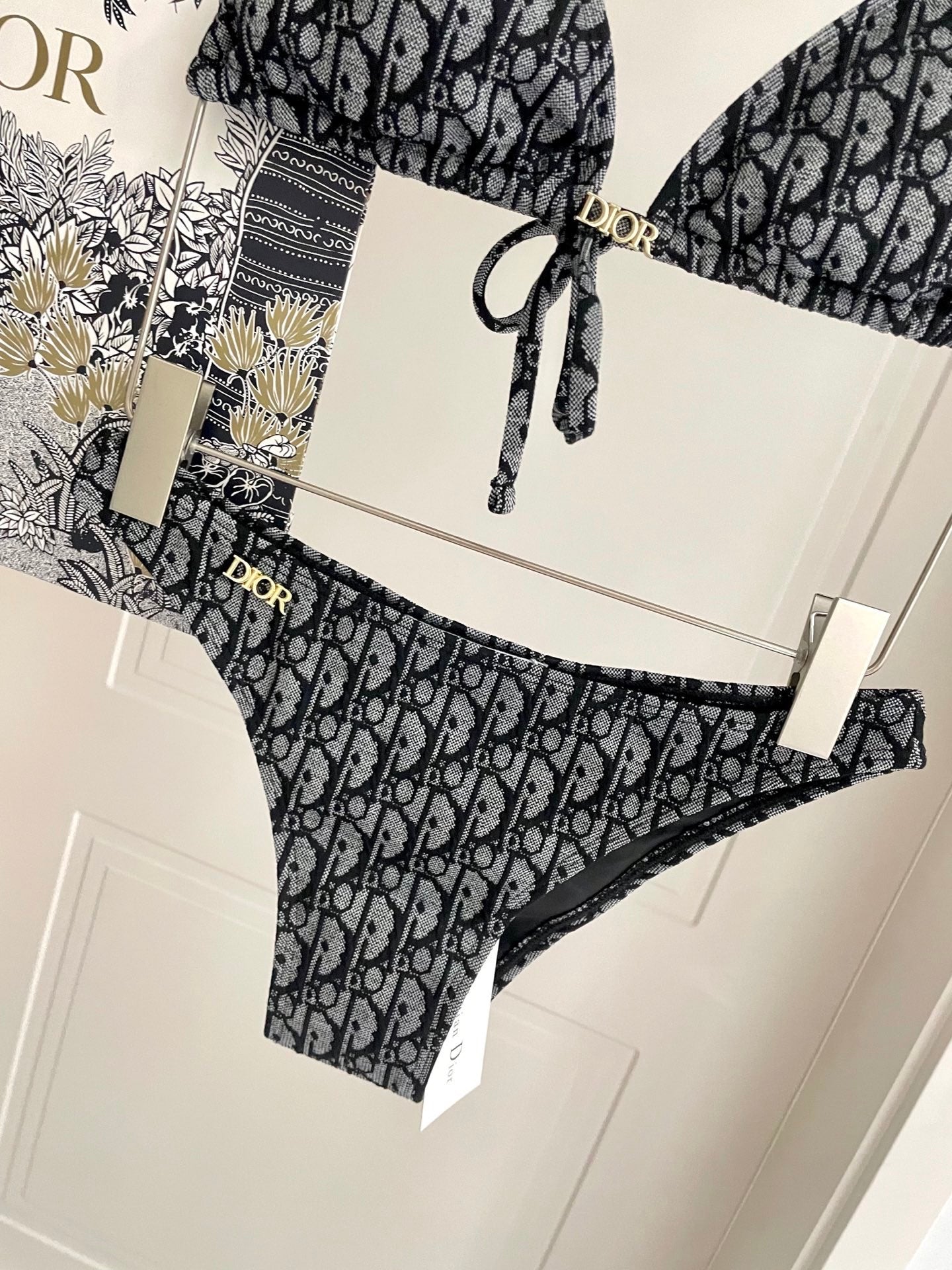 New jacquard one-piece swimsuit