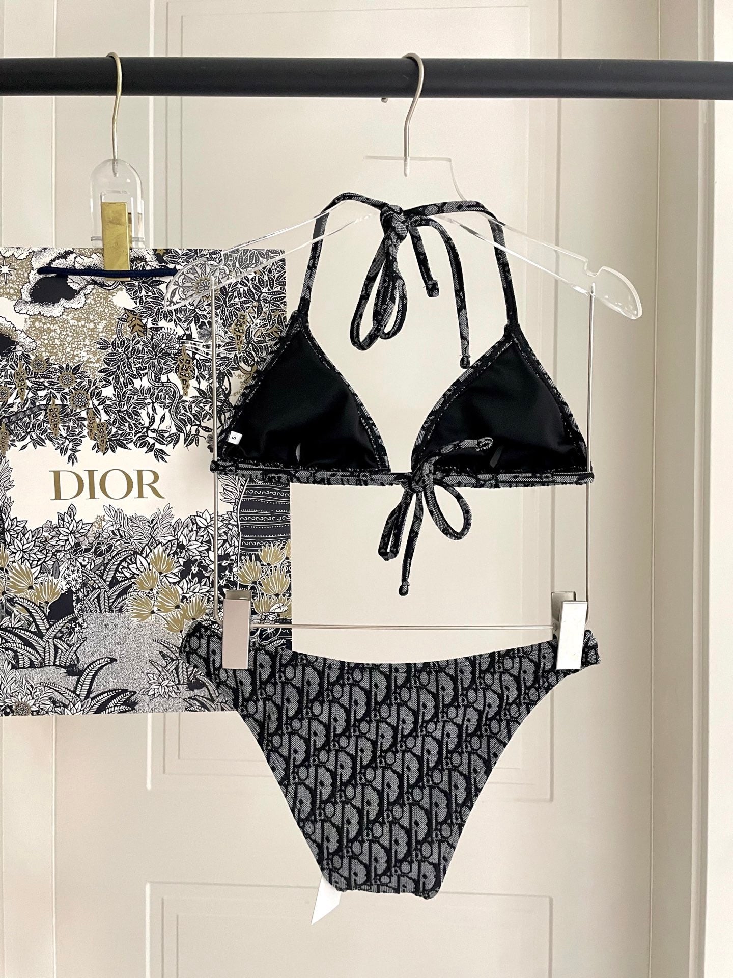 New jacquard one-piece swimsuit