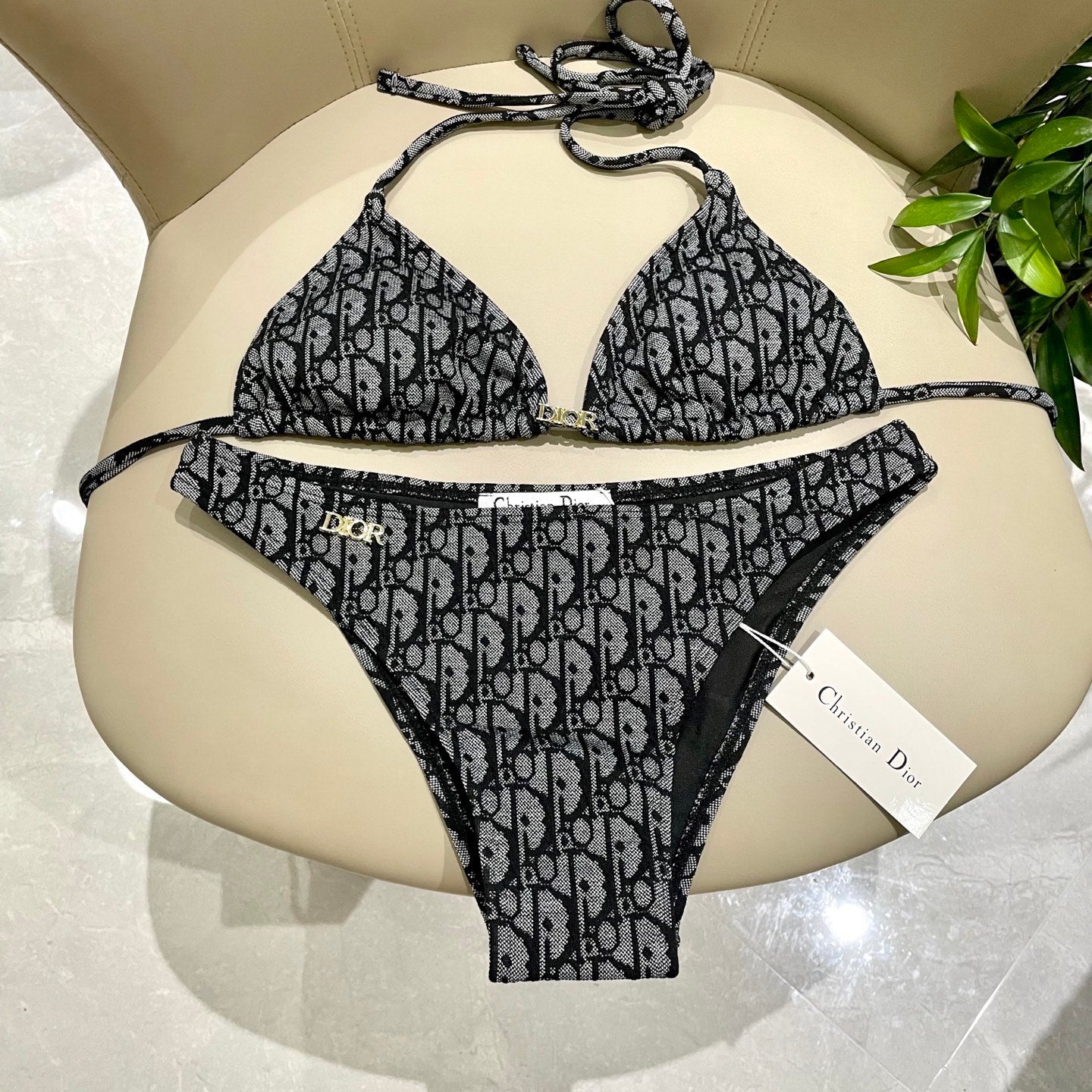New jacquard one-piece swimsuit