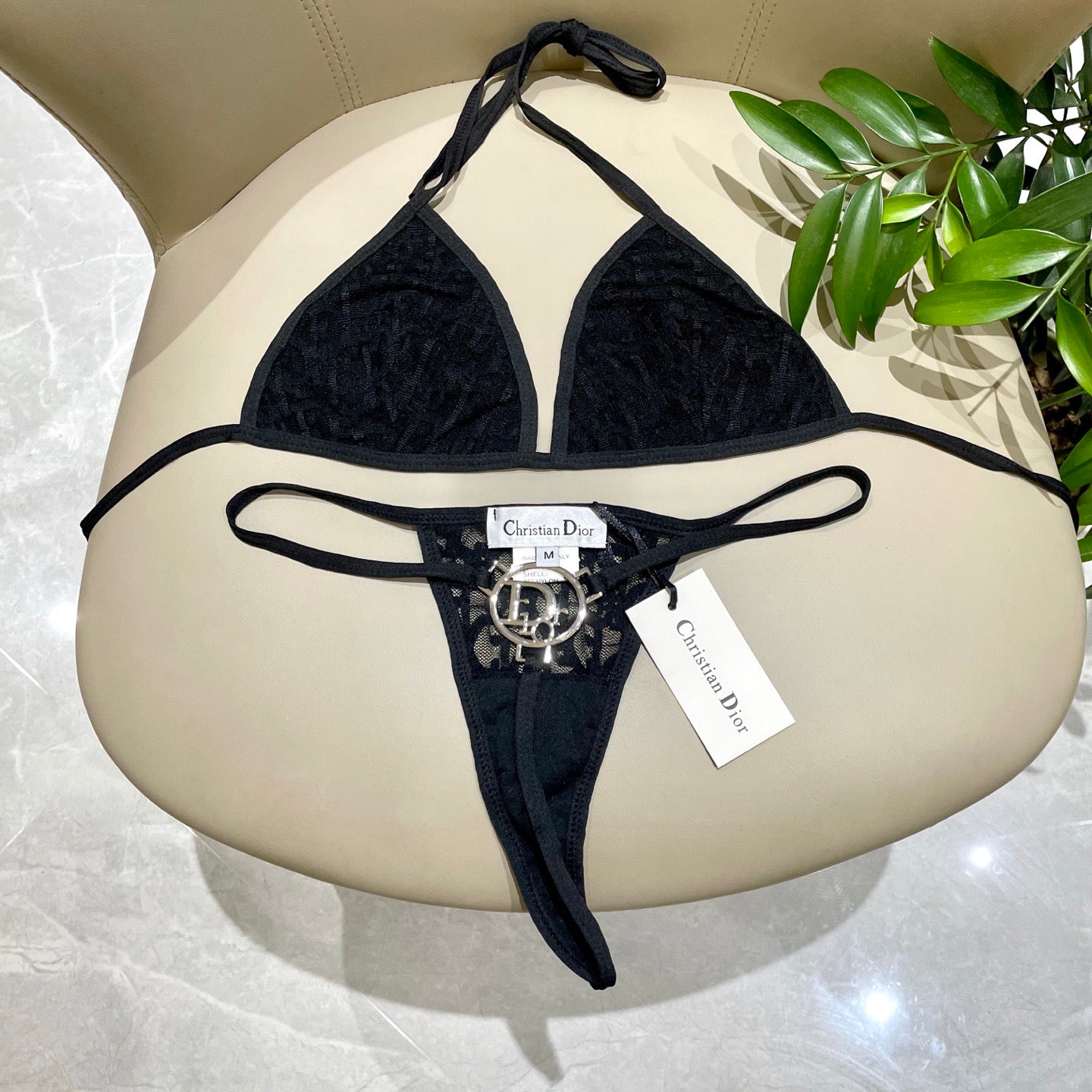 Two-piece bikini thong