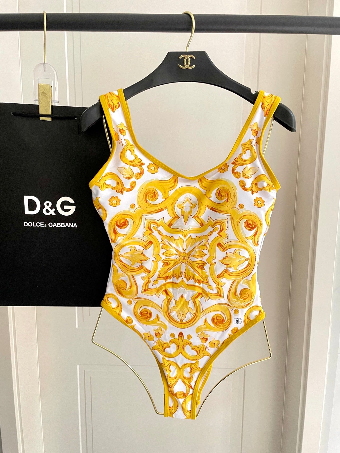 New stylish and trendy one-piece swimsuit