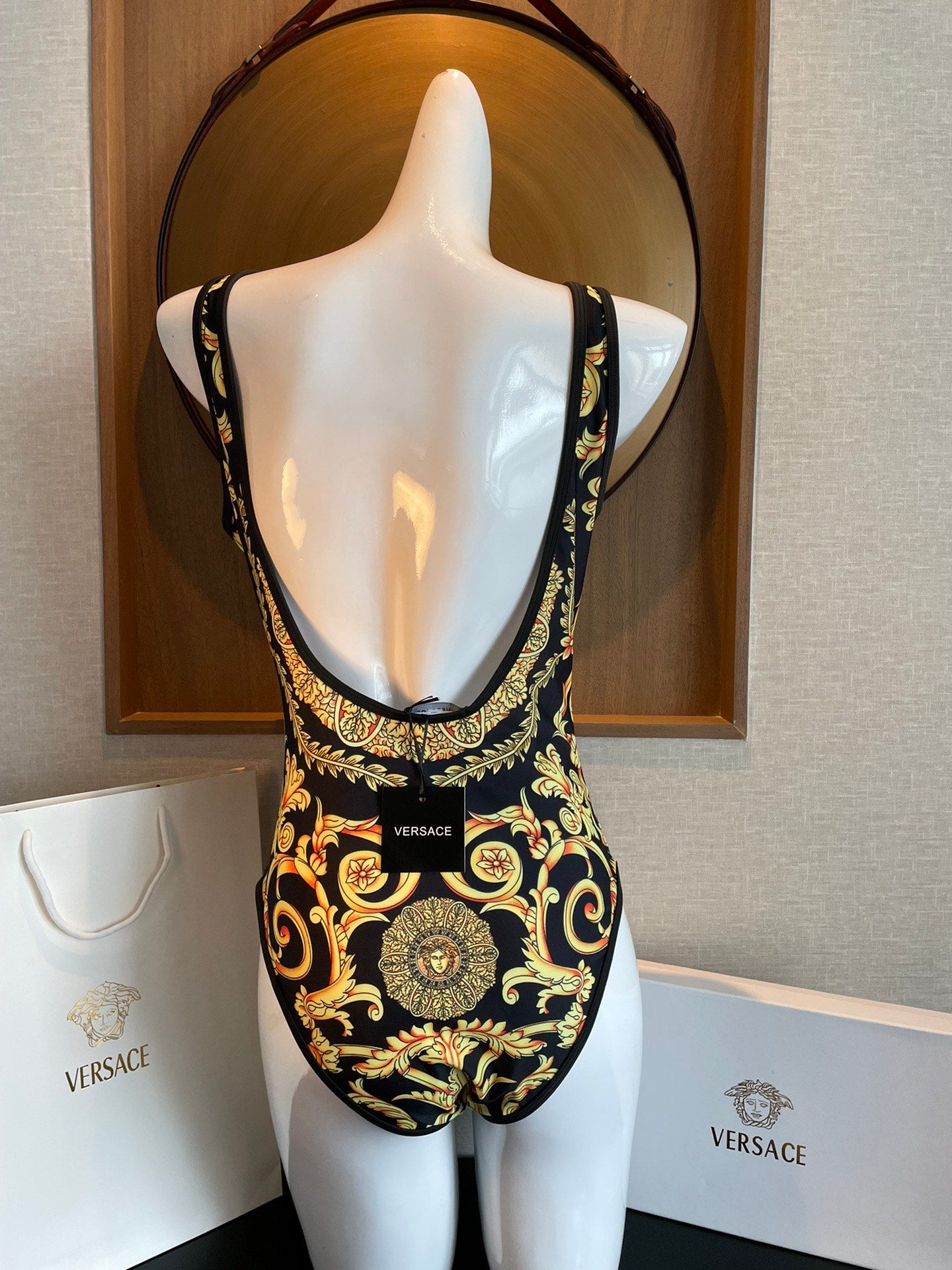 New printed one-piece swimsuit