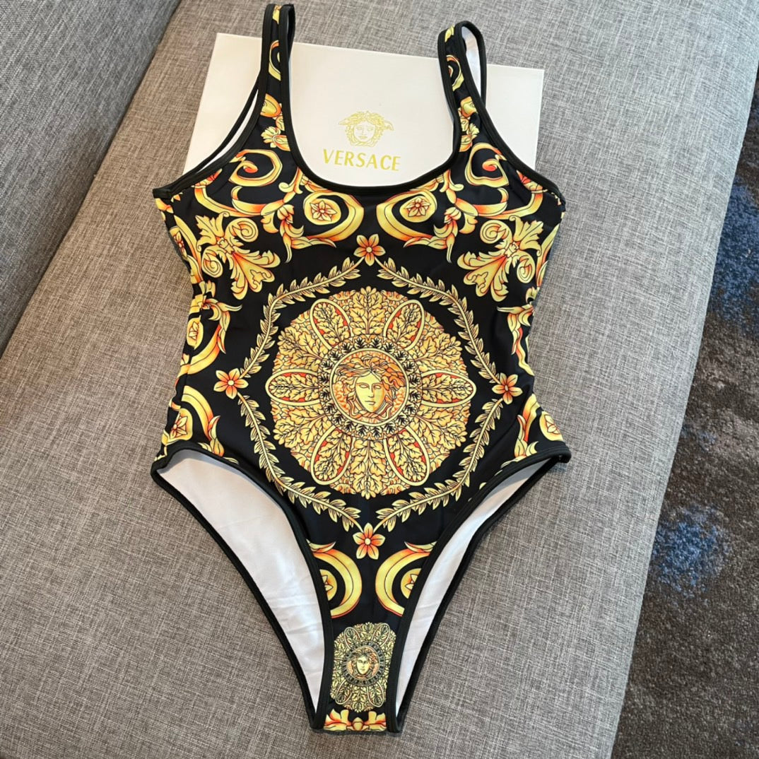 New printed one-piece swimsuit