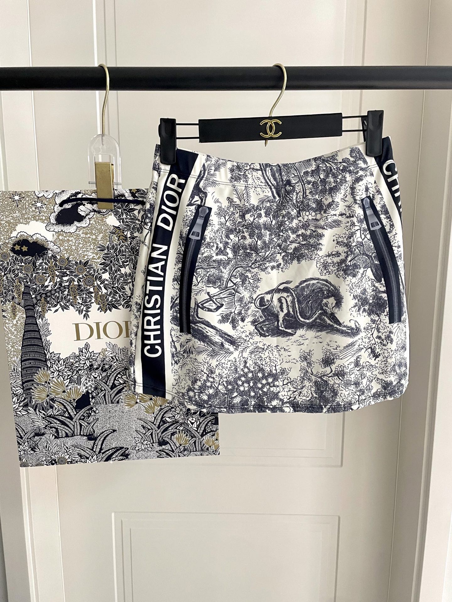 New stylish three-piece swimsuit