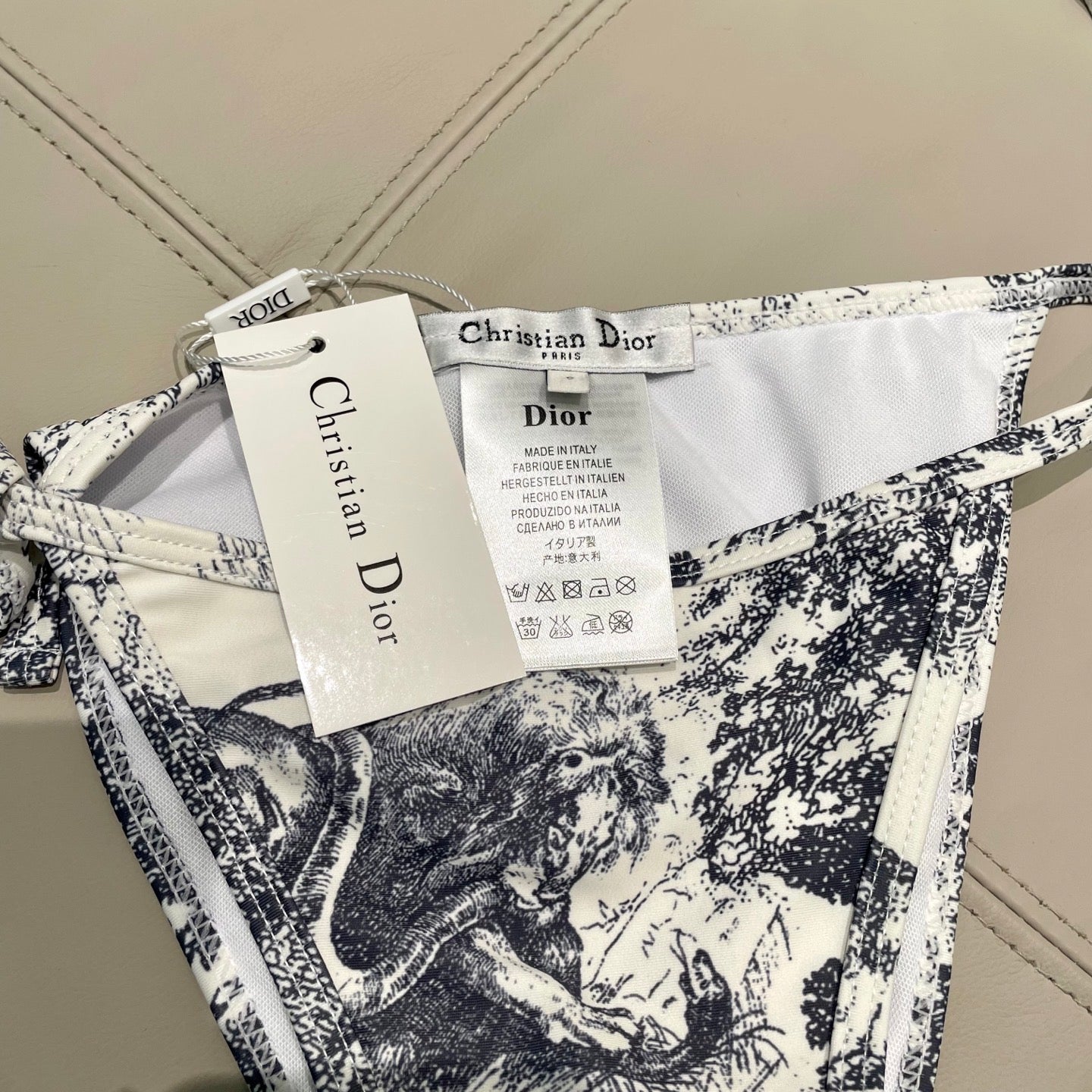 New stylish three-piece swimsuit