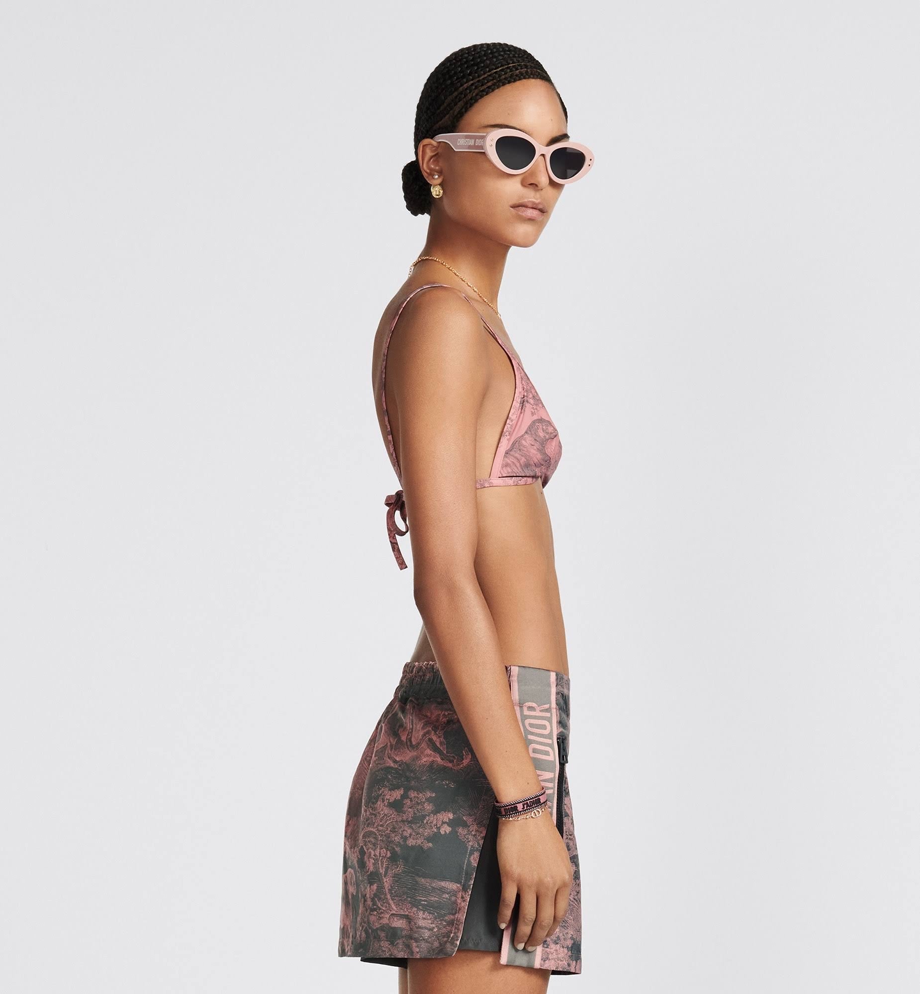 New stylish three-piece swimsuit