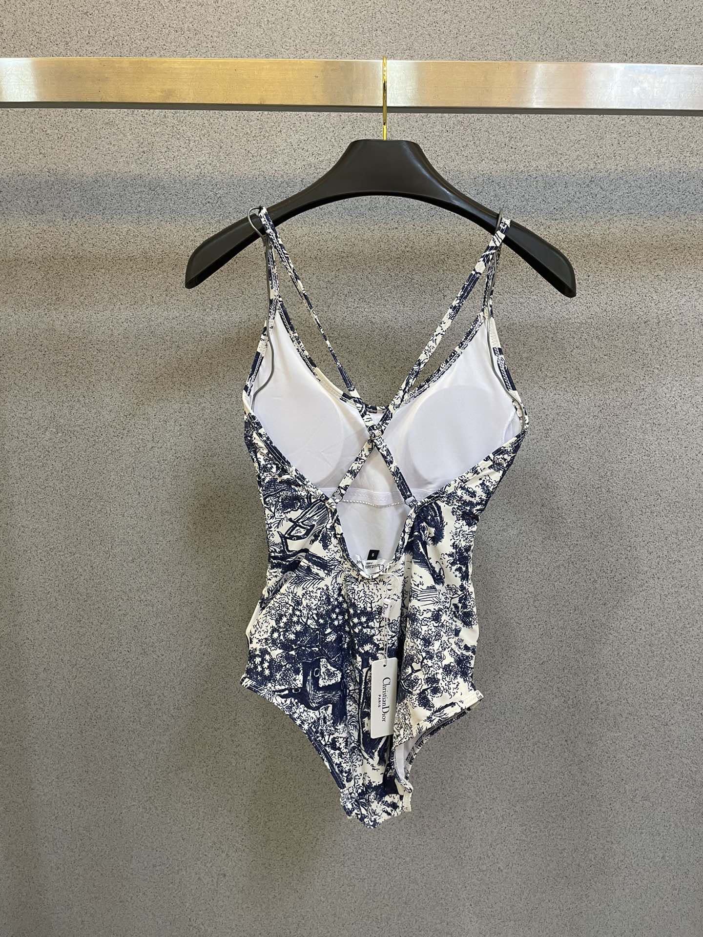 Classic one-piece swimsuit