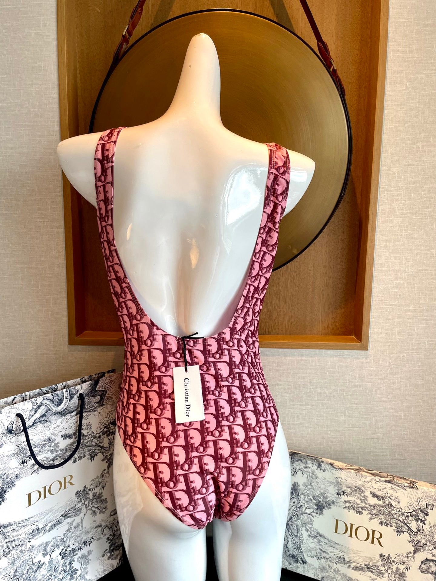 Classic and elegant one-piece swimsuit