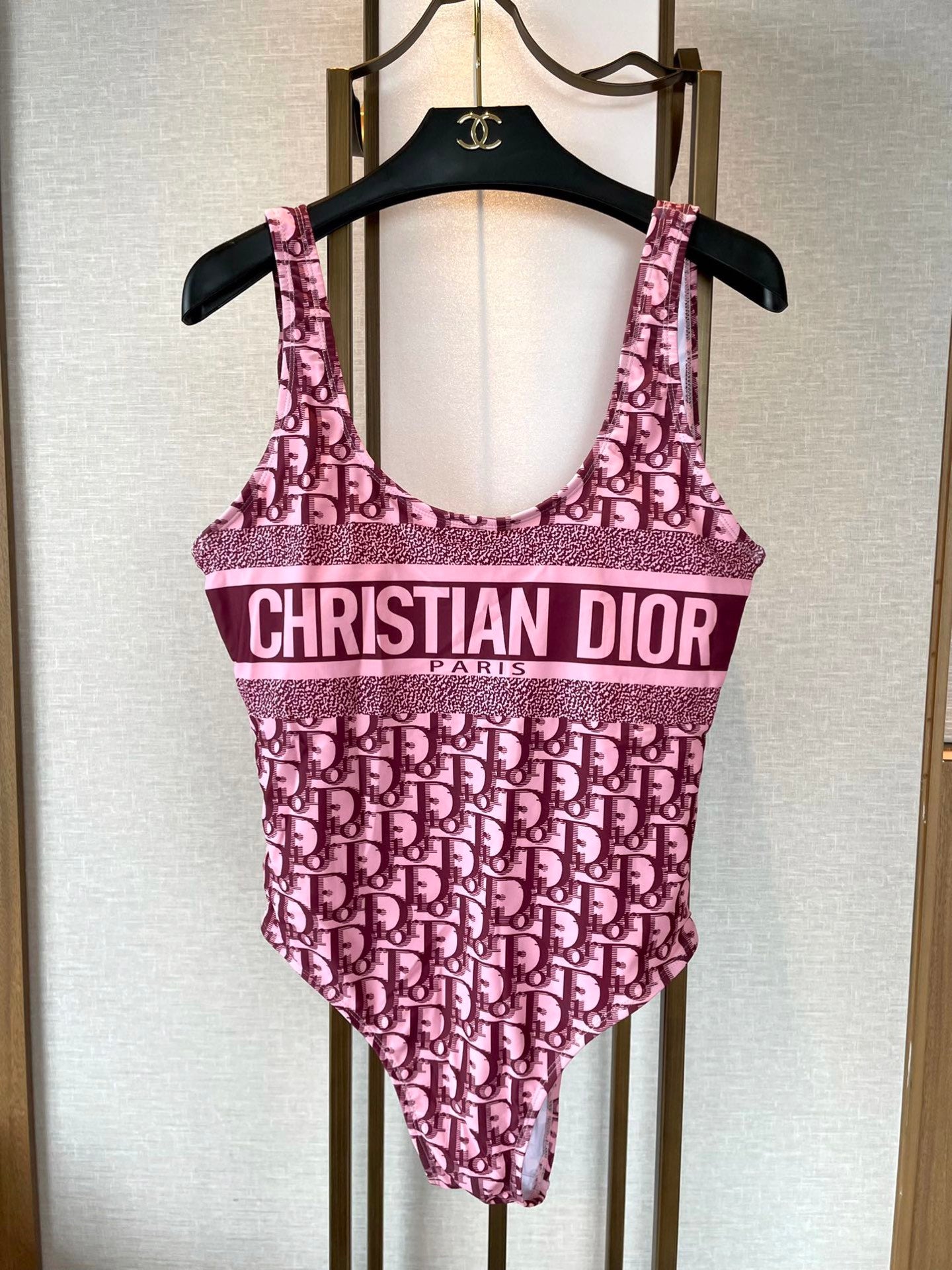 Classic and elegant one-piece swimsuit