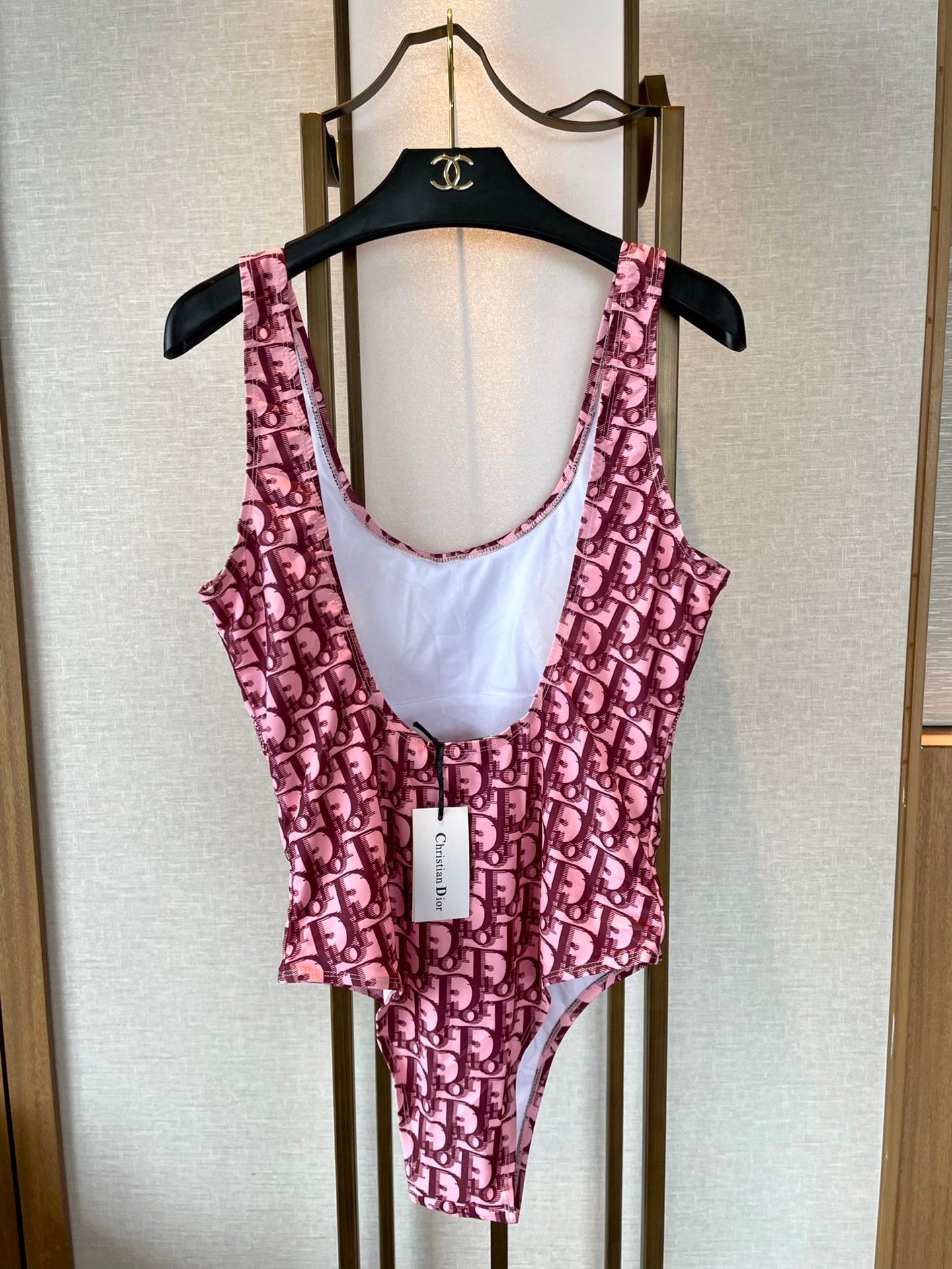 Classic and elegant one-piece swimsuit
