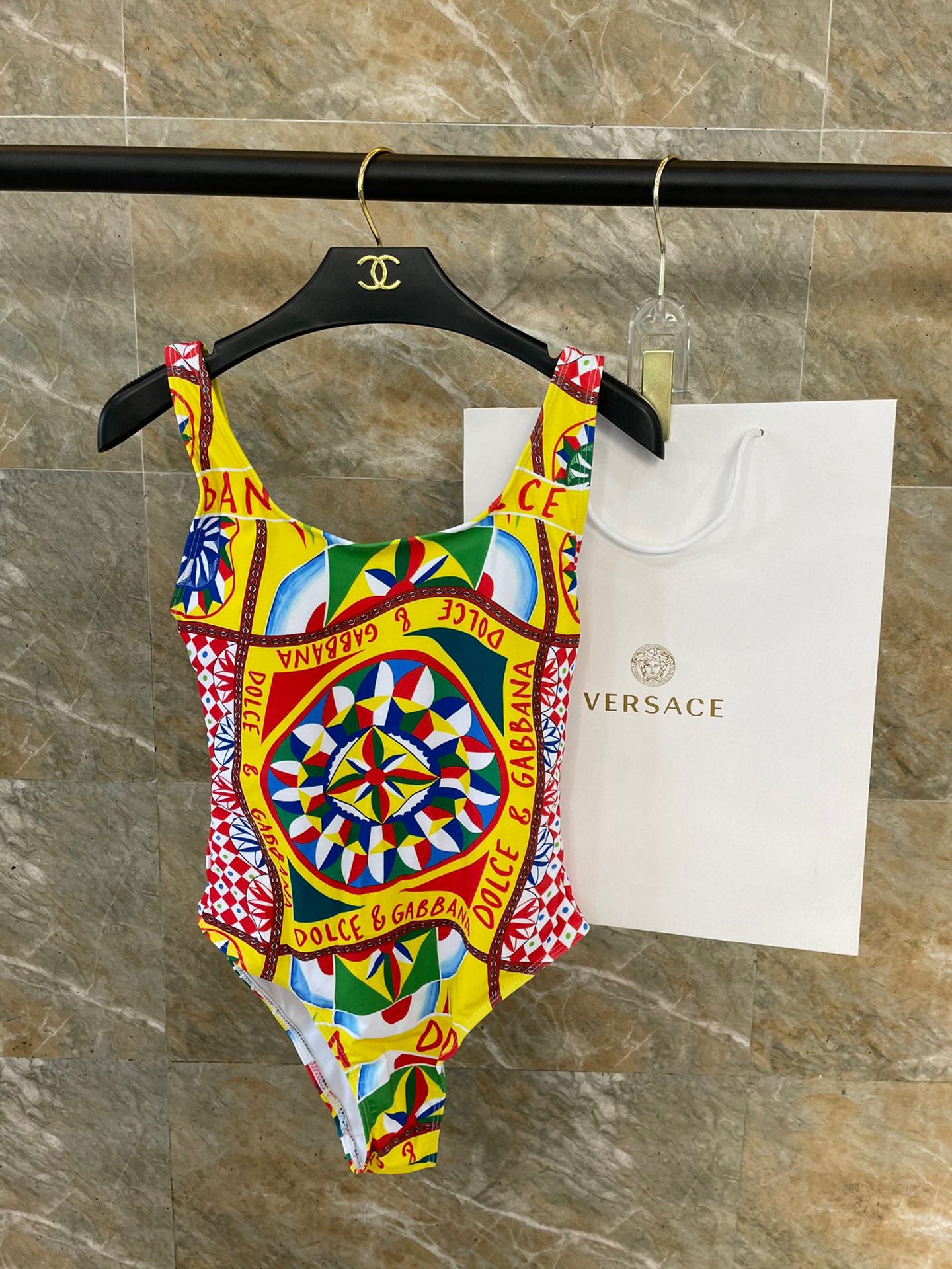 Stylish one-piece swimsuit