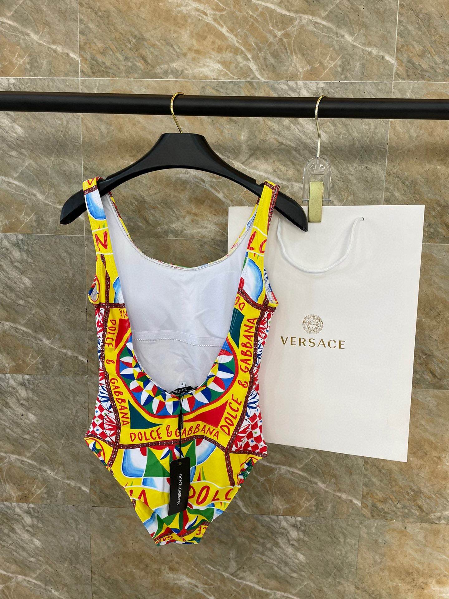 Stylish one-piece swimsuit