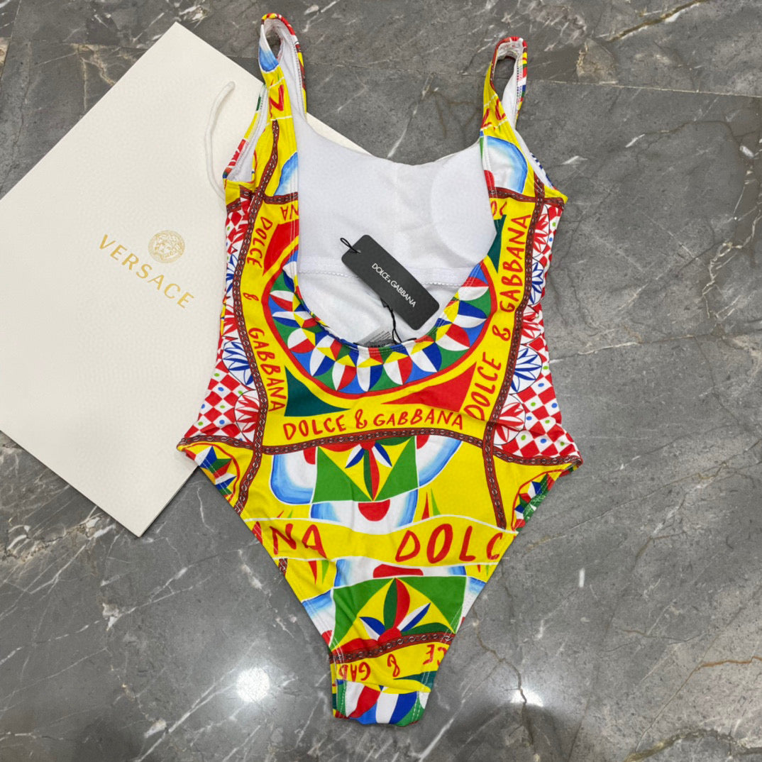 Stylish one-piece swimsuit