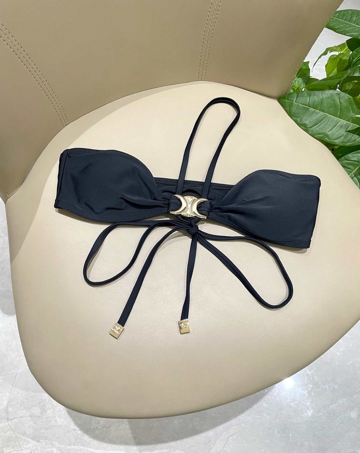 Celine's new two-piece swimsuit