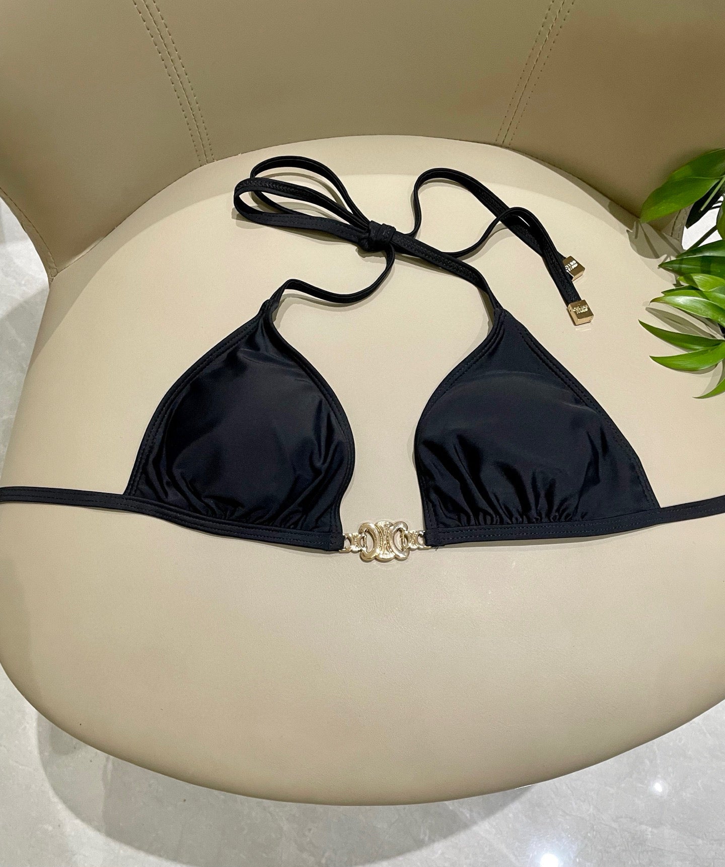 Celine's new two-piece swimsuit