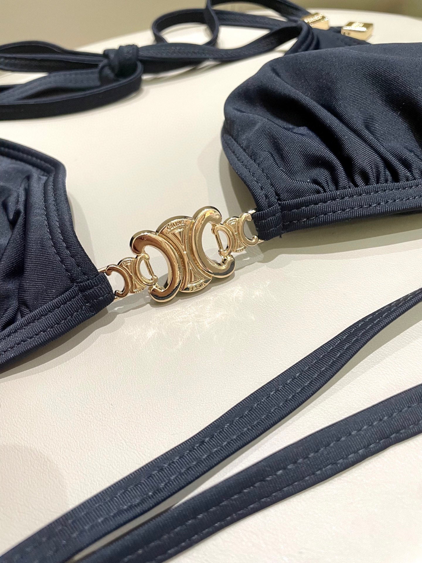 Celine's new two-piece swimsuit