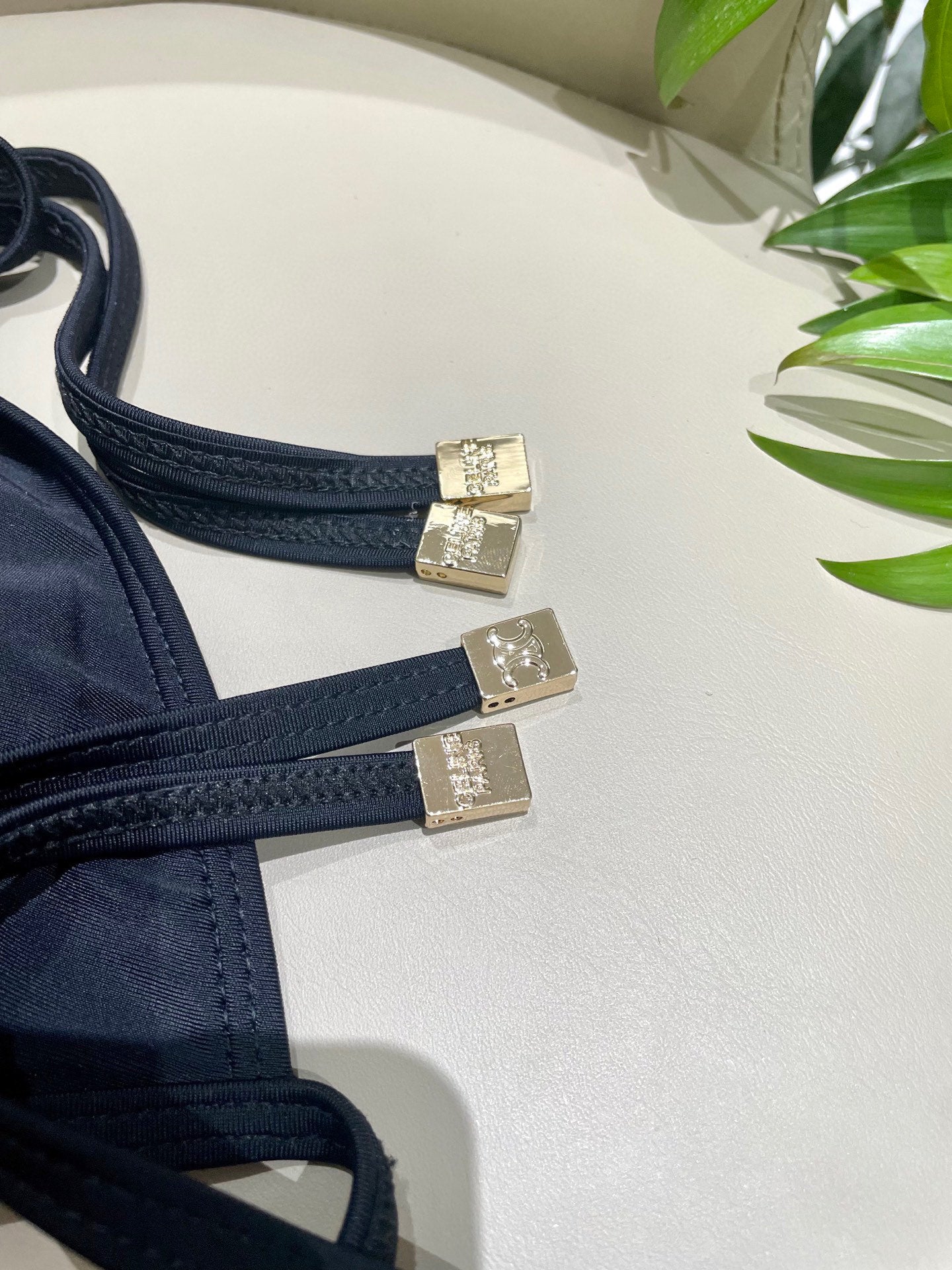 Celine's new two-piece swimsuit