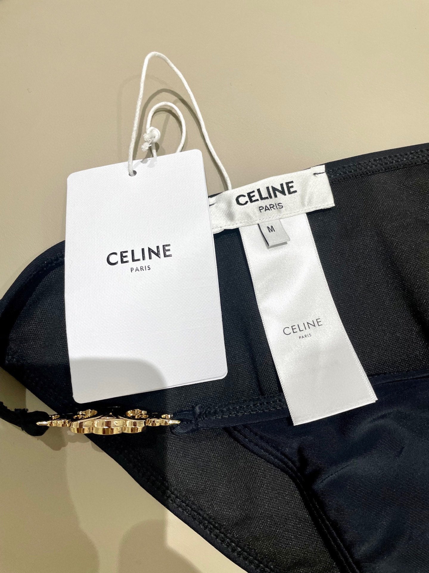 Celine's new two-piece swimsuit