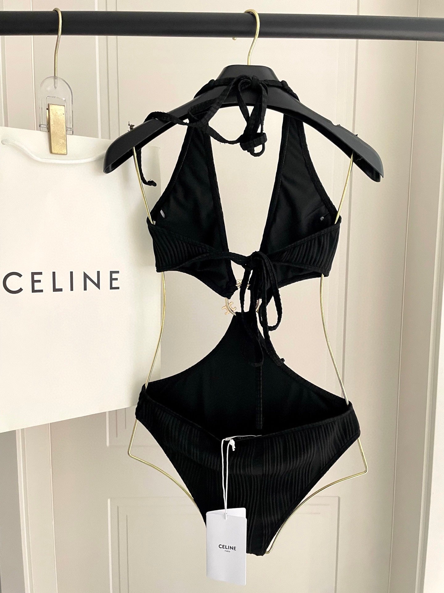 Stylish one-piece swimsuit