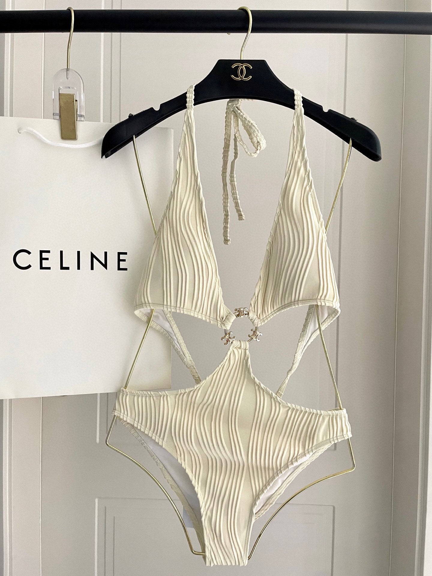 Stylish one-piece swimsuit