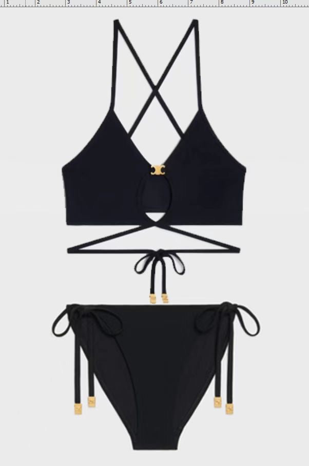 New stylish two-piece swimsuit