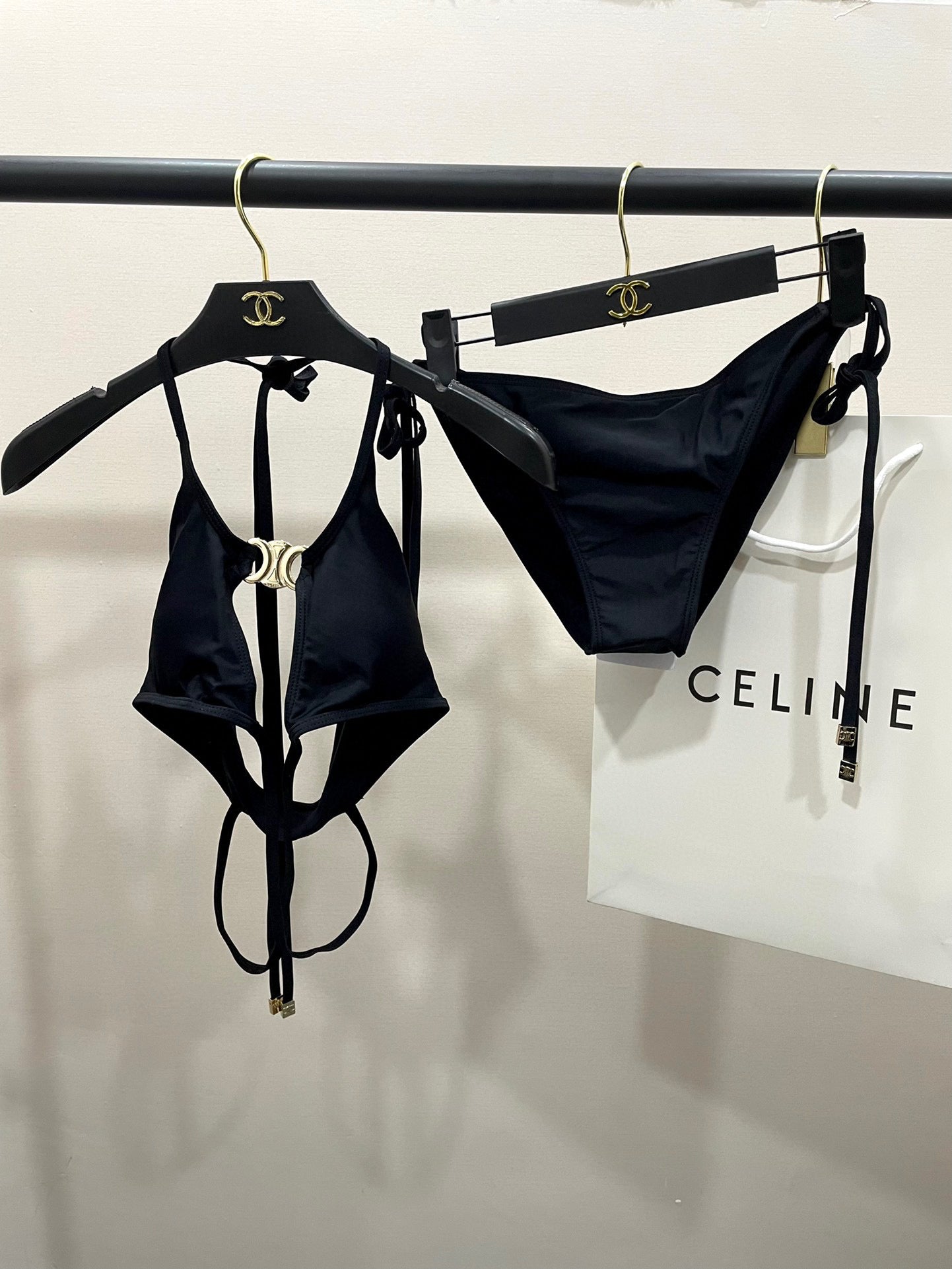 New stylish two-piece swimsuit