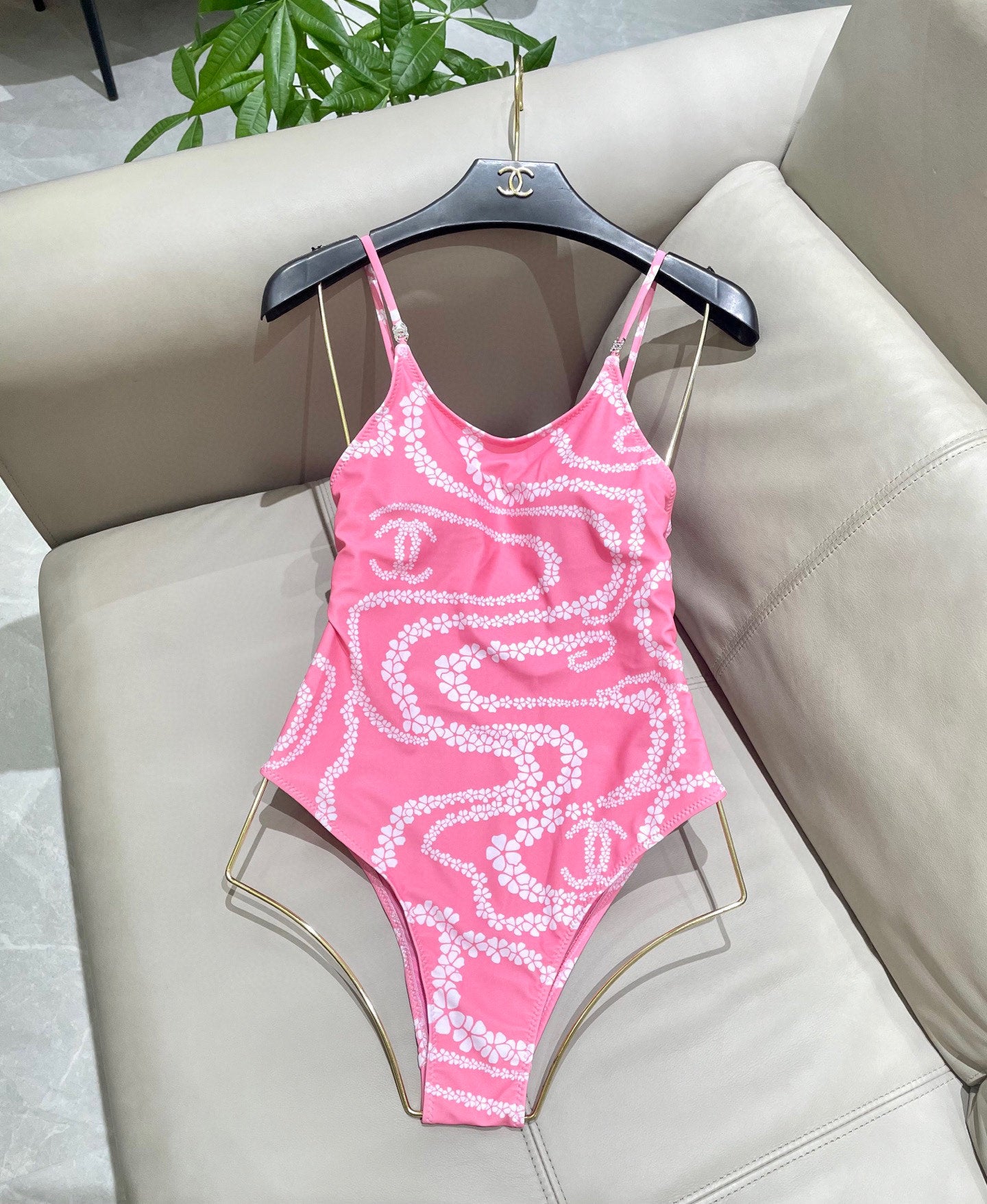 Stylish one-piece swimsuit