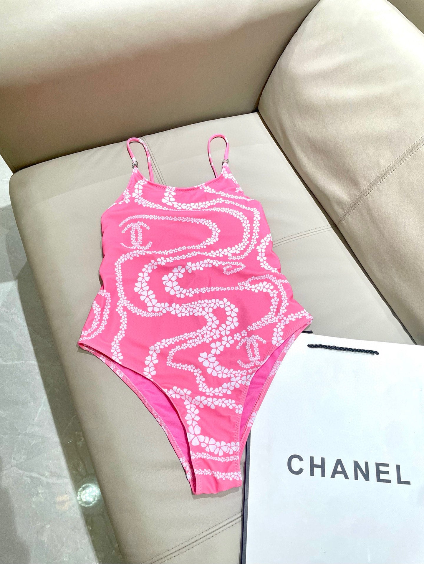 Stylish one-piece swimsuit