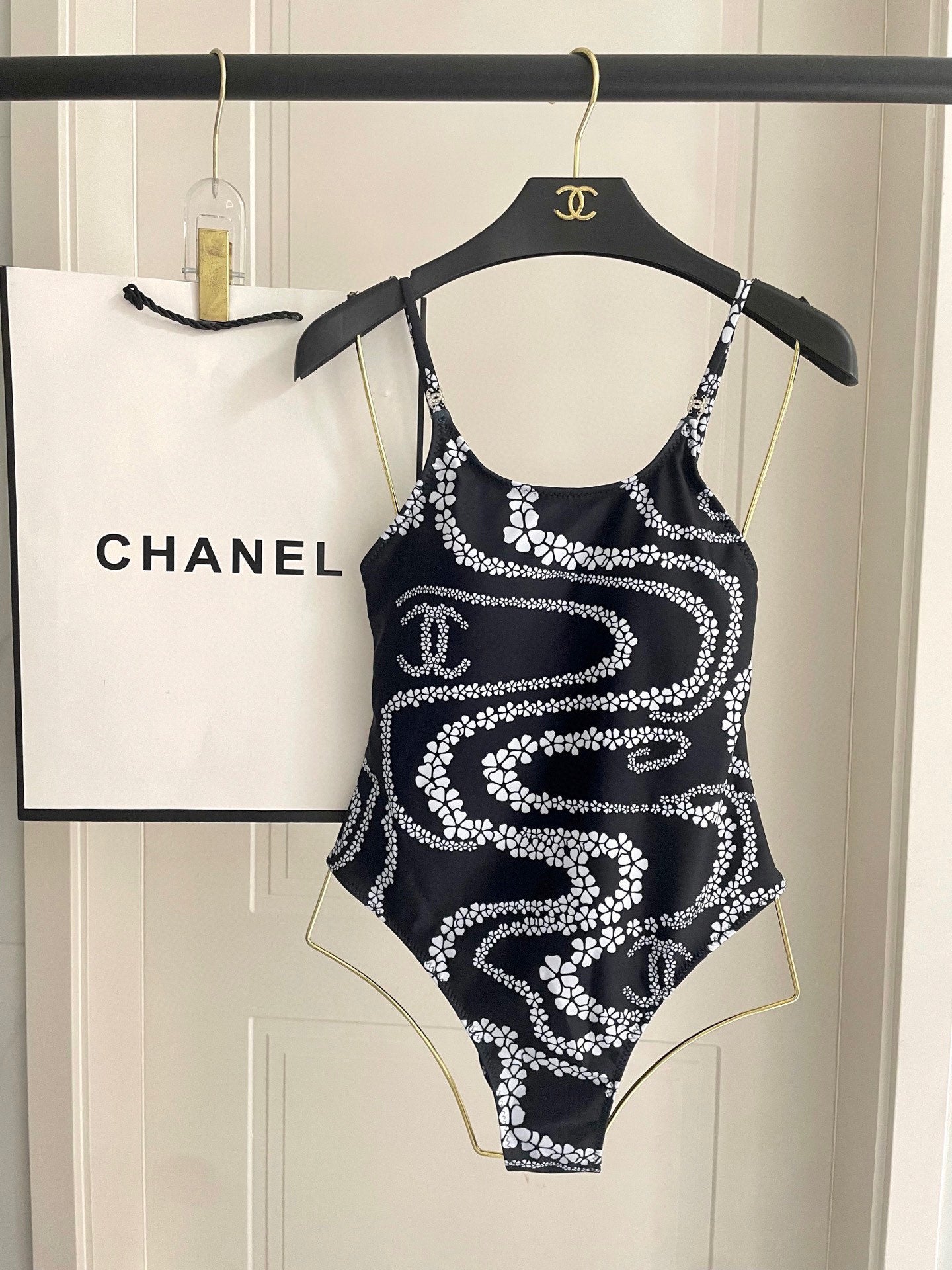 Stylish one-piece swimsuit