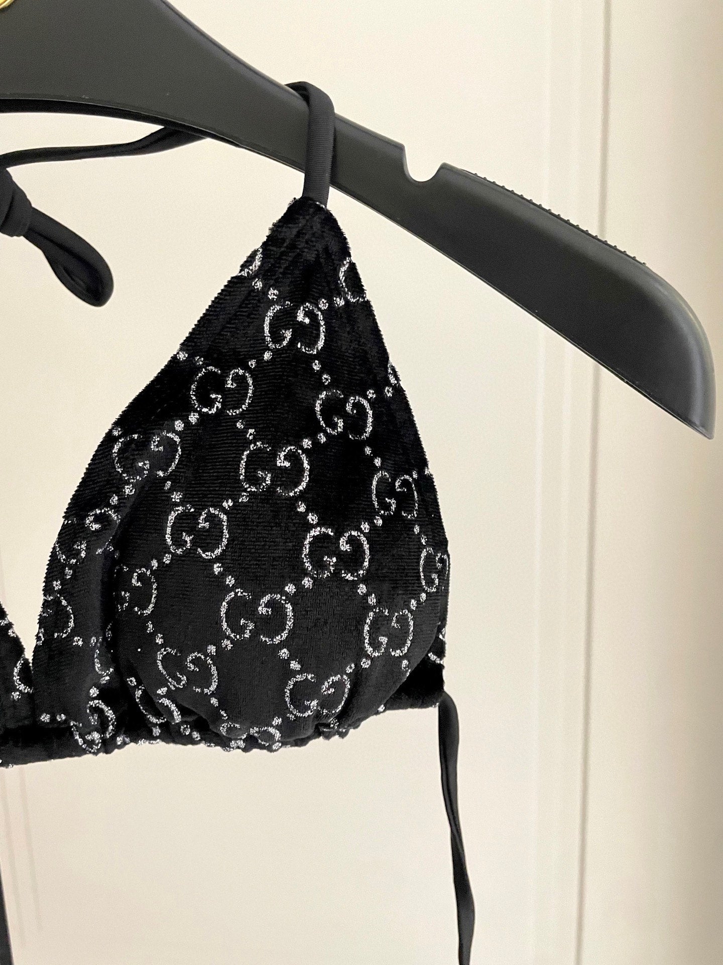 Velvet split bikini