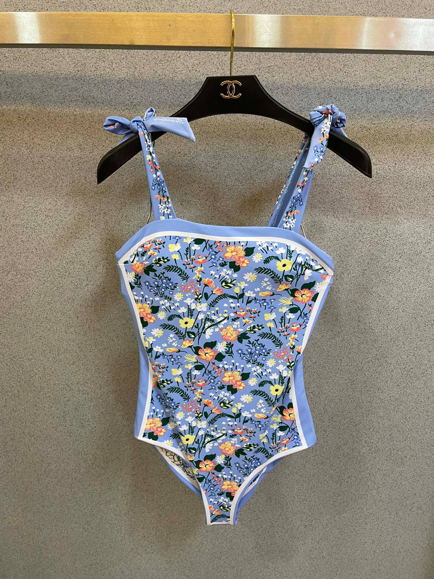 New double-sided printed swimsuit