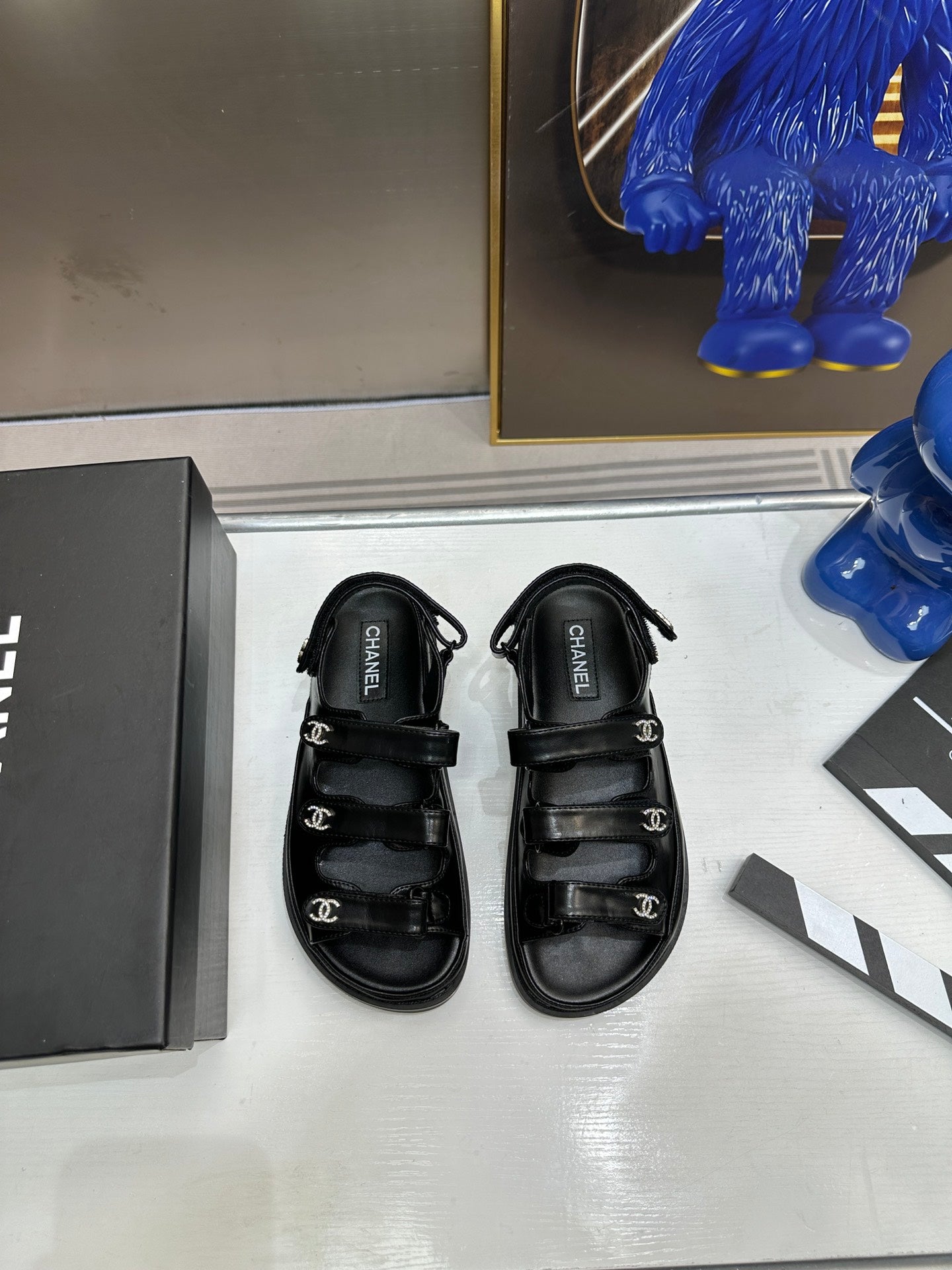 Velcro beach sandals