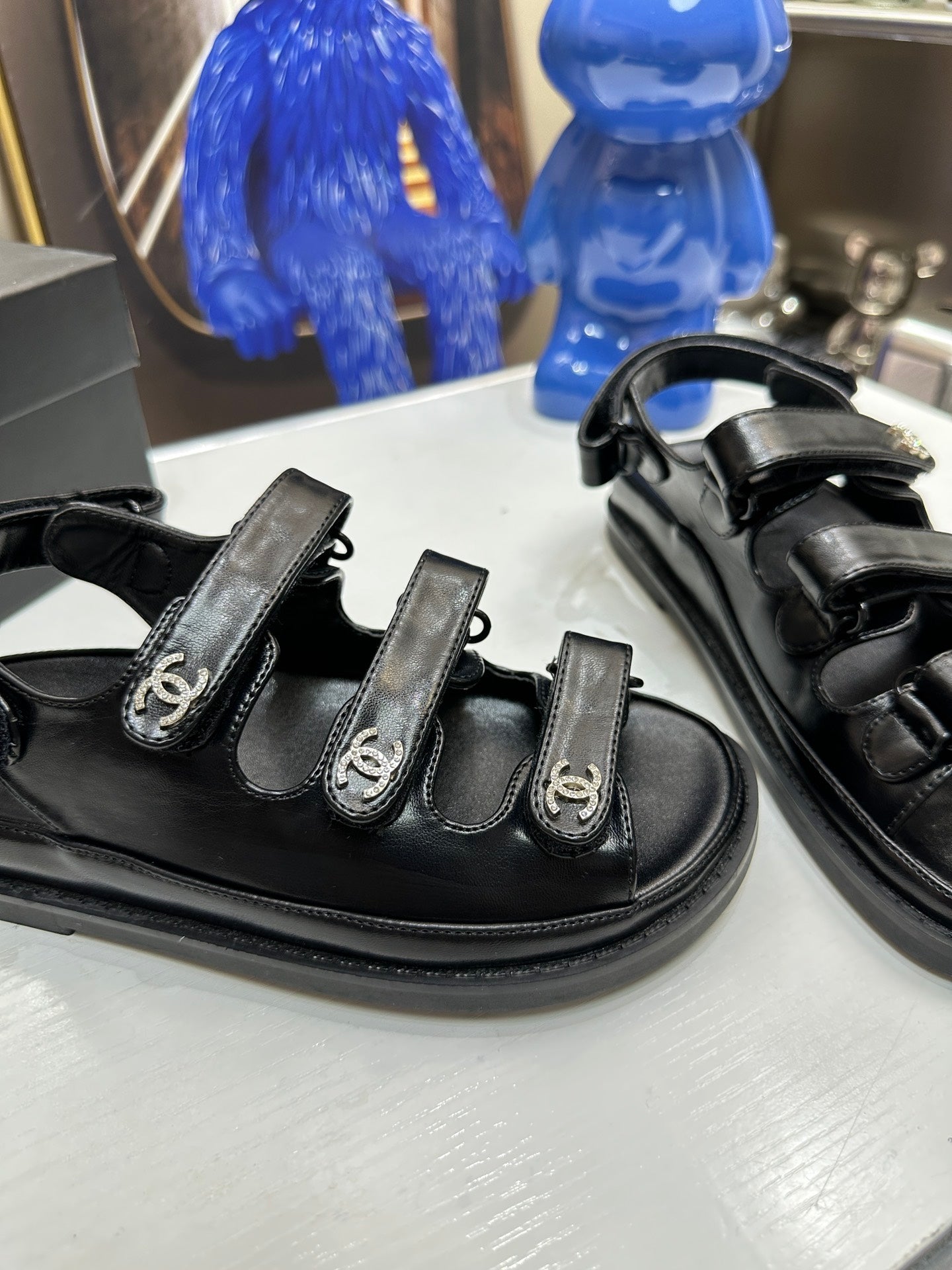 Velcro beach sandals