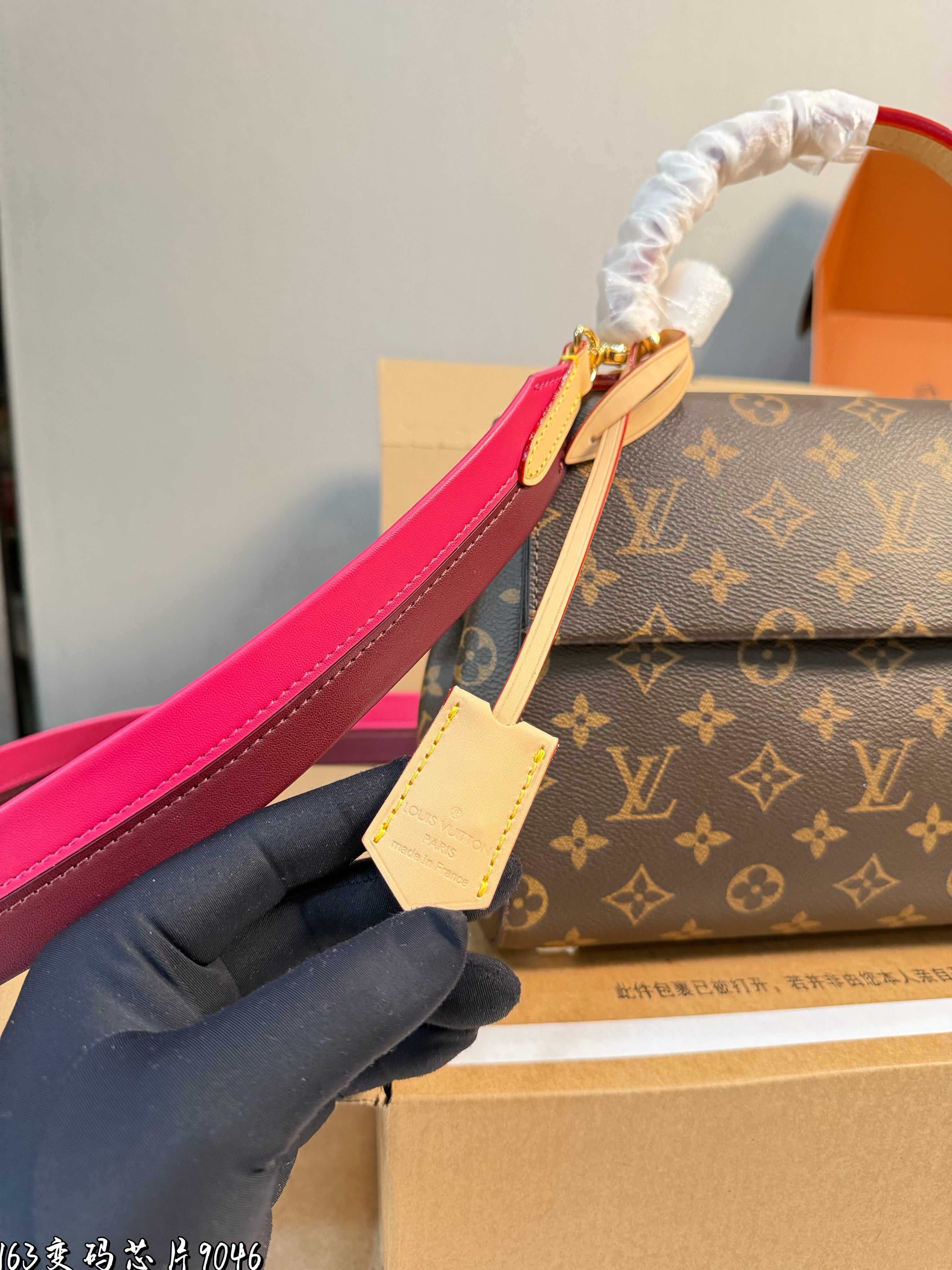 Classic monogram shoulder/crossbody bag