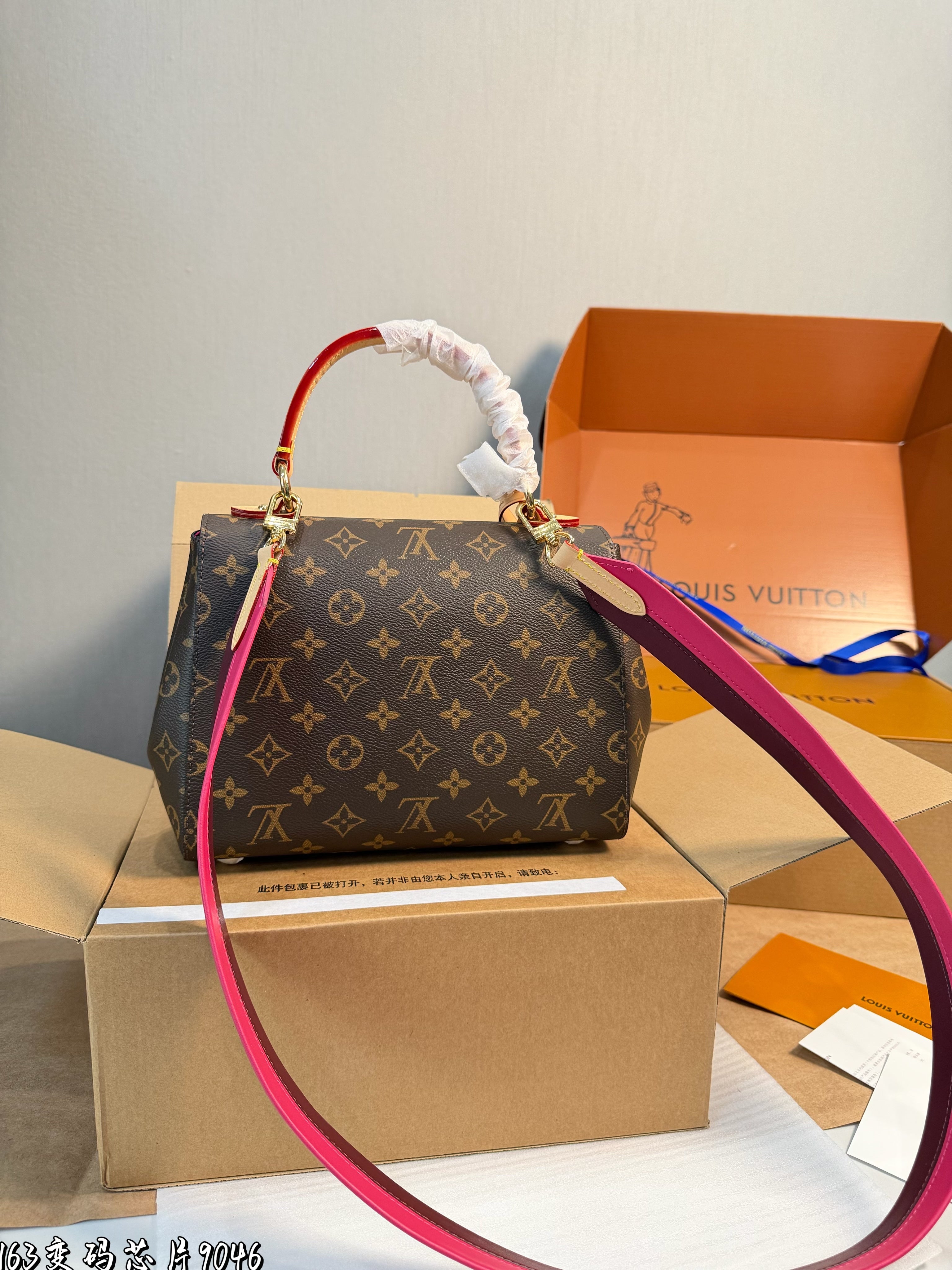 Classic monogram shoulder/crossbody bag