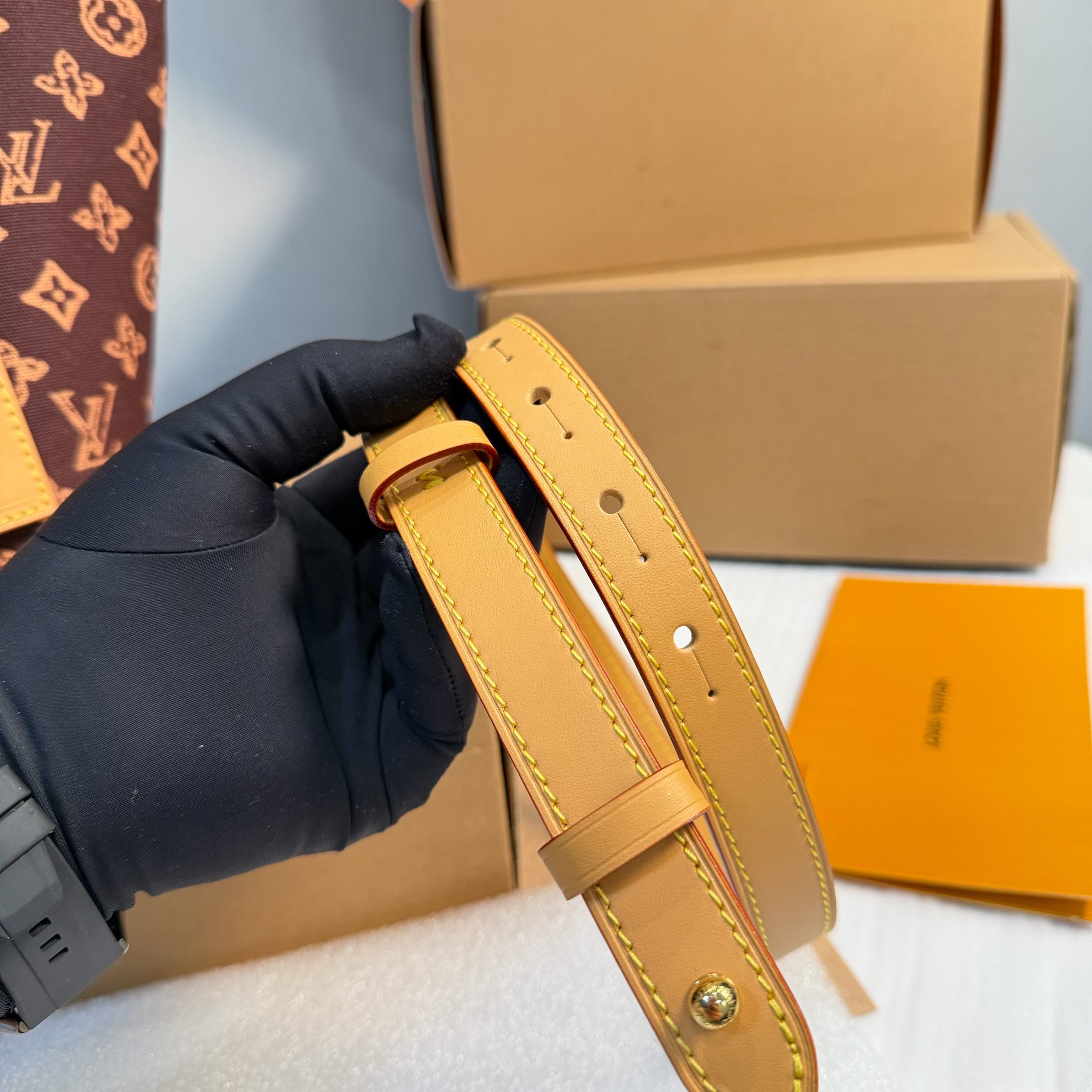 The latest LV 130th anniversary limited edition handbag.