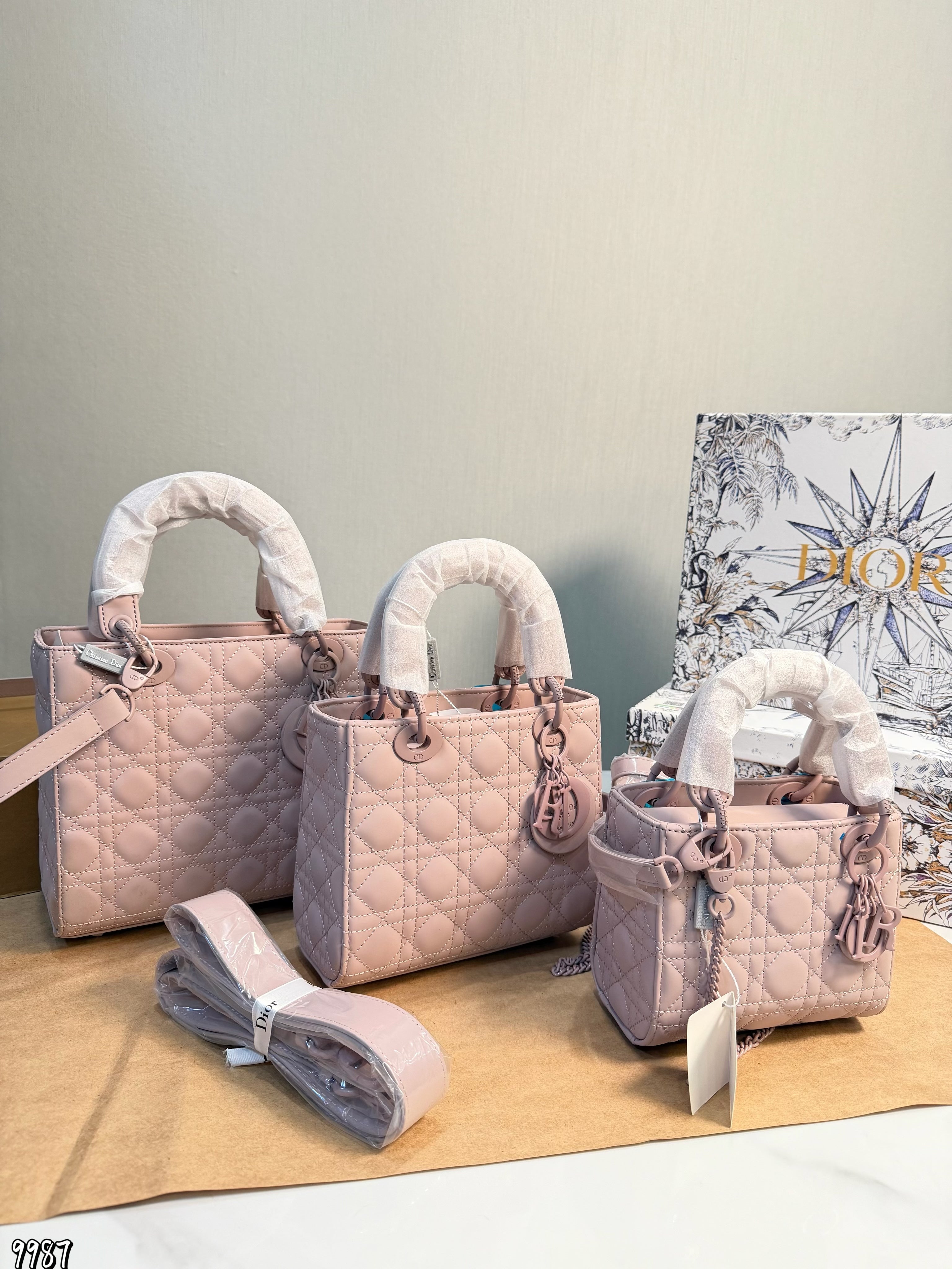Simple and elegant Lady Dior bag